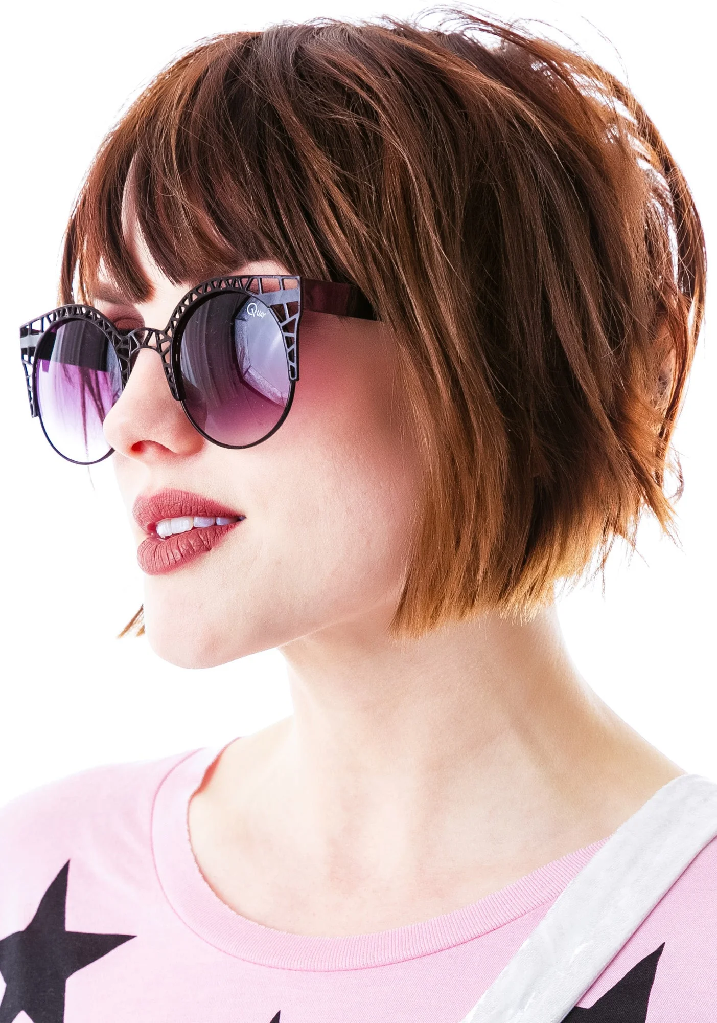 Quay Eyewear Fleur Sunglasses - Black - Image 11