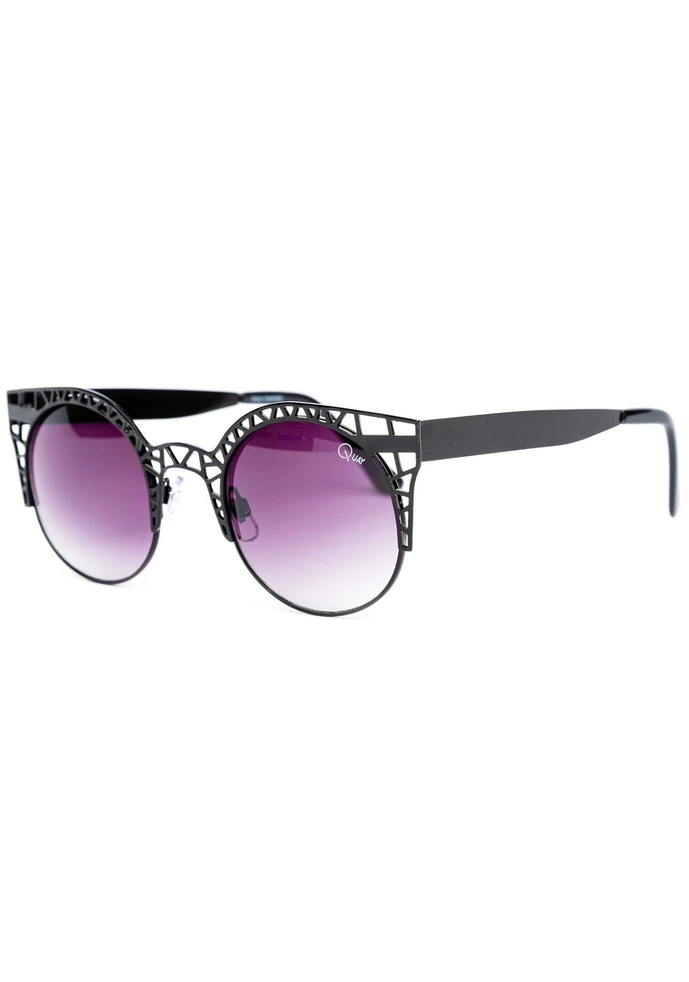 Quay Eyewear Fleur Sunglasses - Black - Image 12