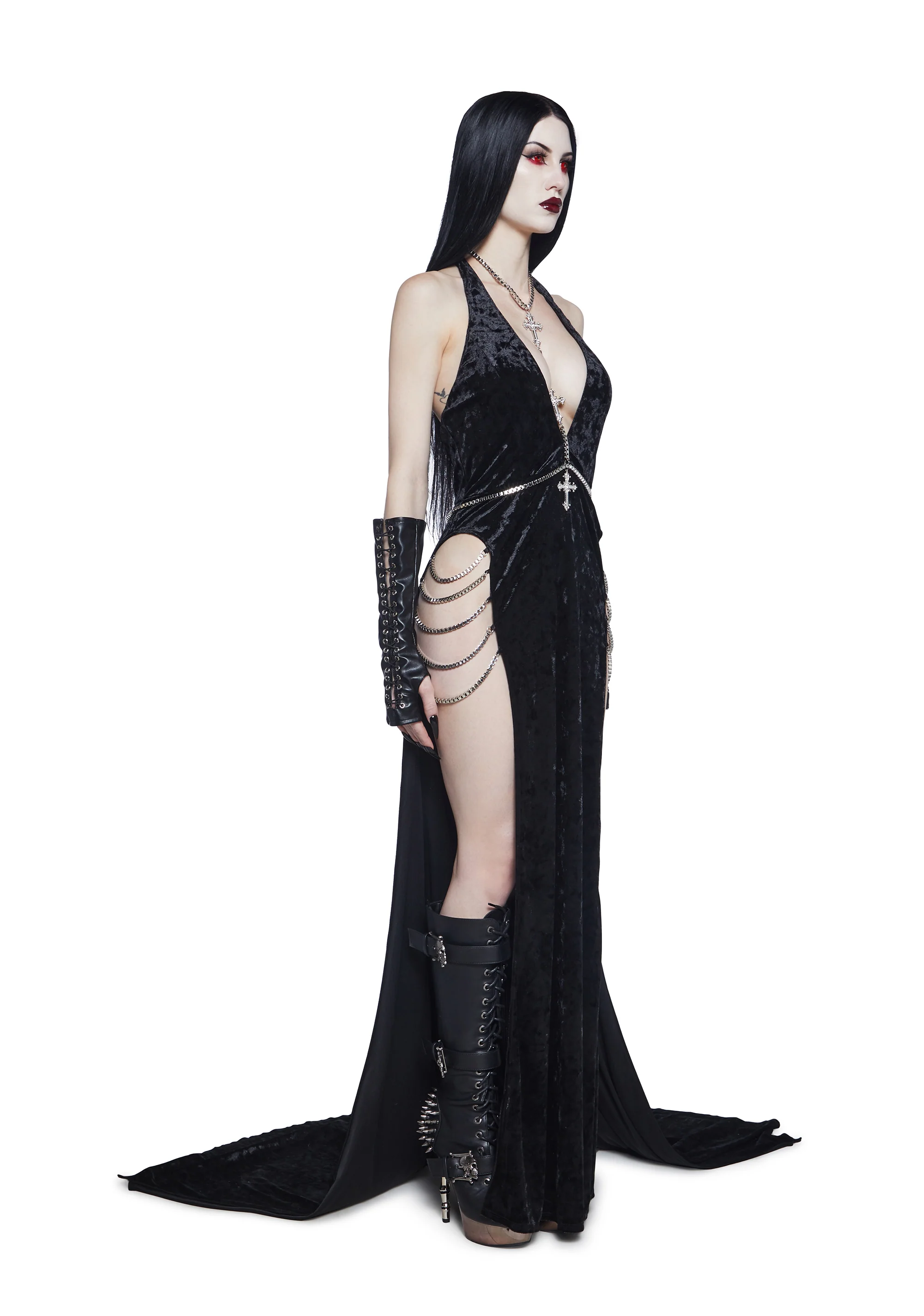 Queen Of The Dead Maxi Dress - Image 3