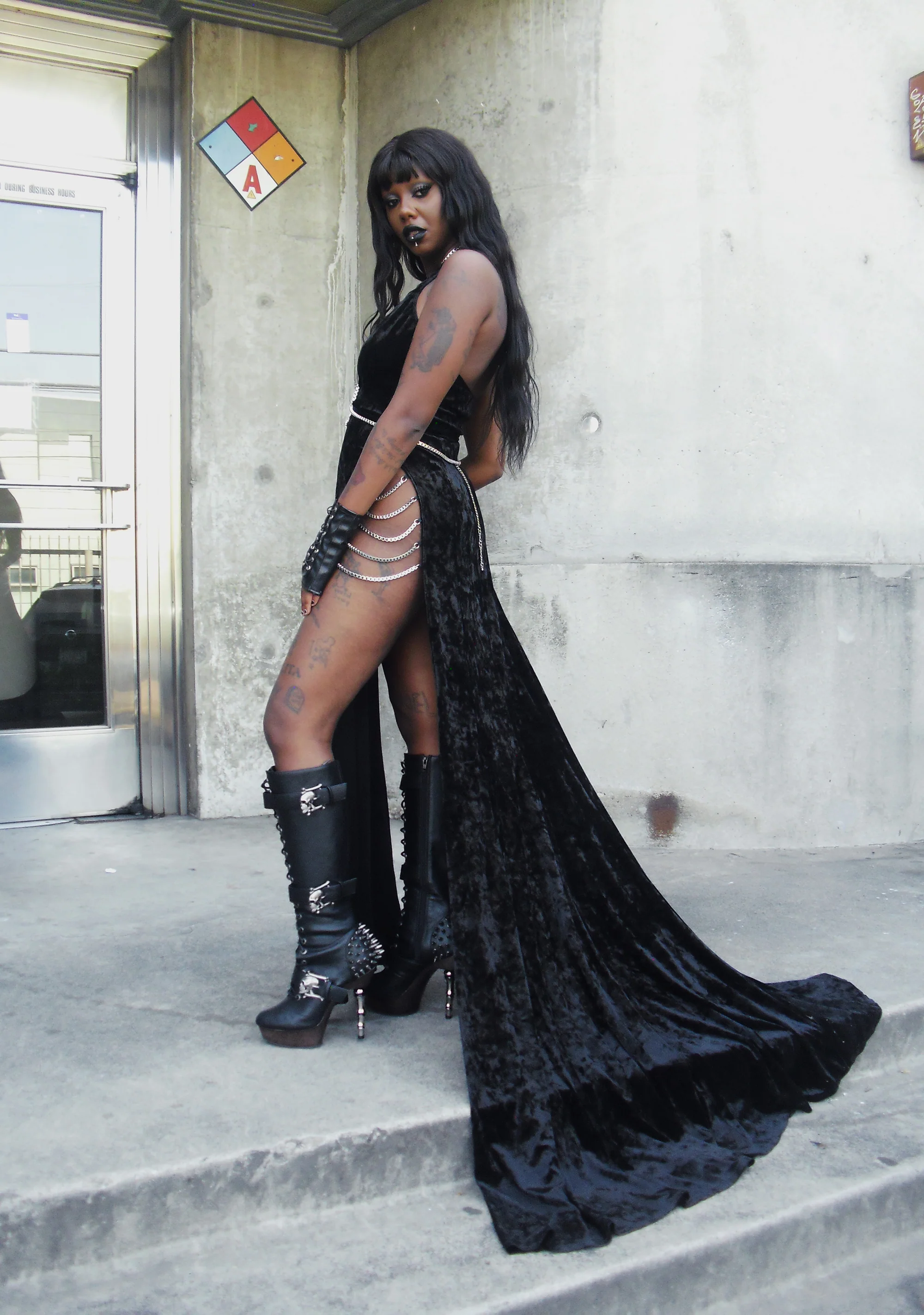 Queen Of The Dead Maxi Dress - Image 9