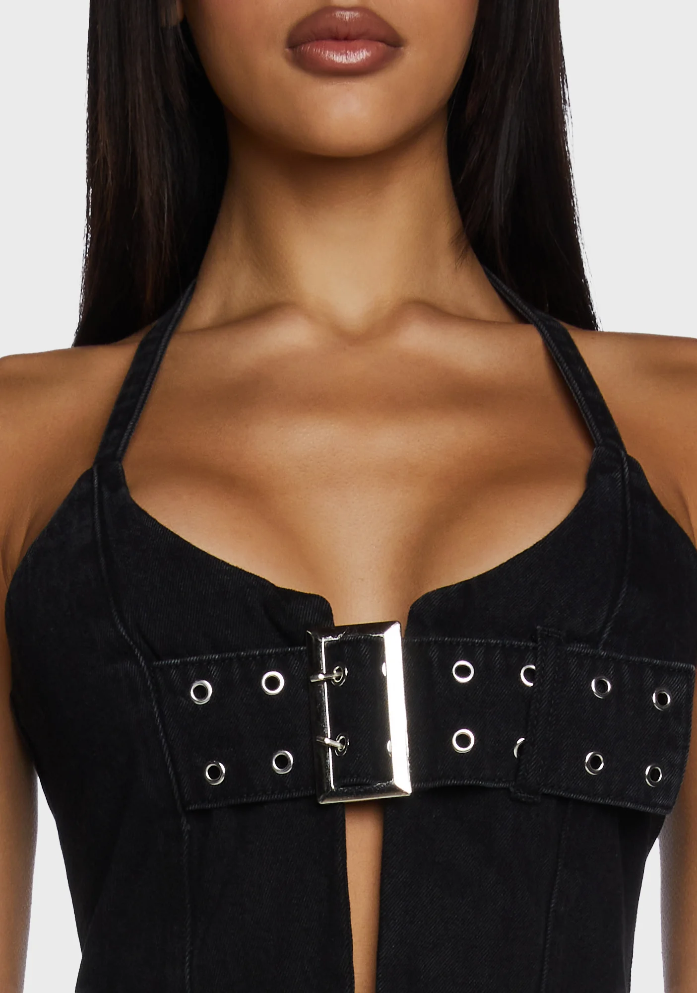 Rachel Buckle Halter Top - Image 2