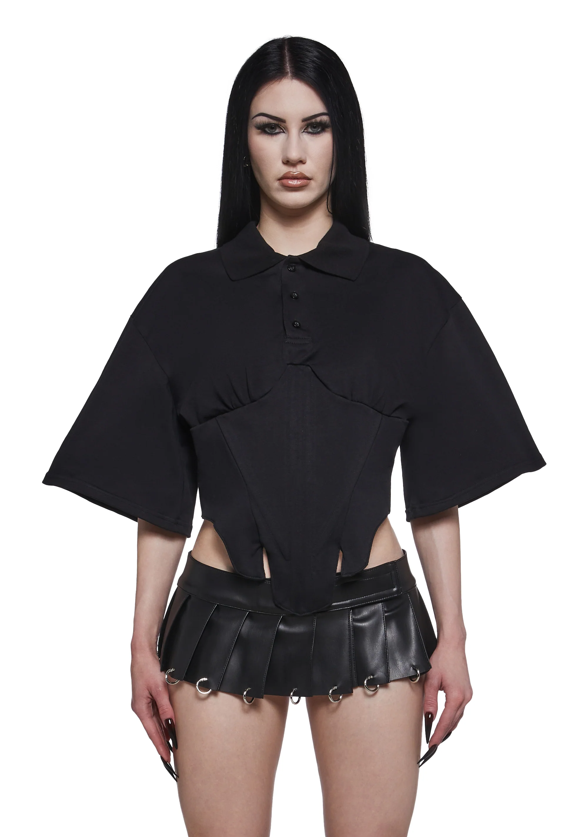 Racing Corset Polo Shirt