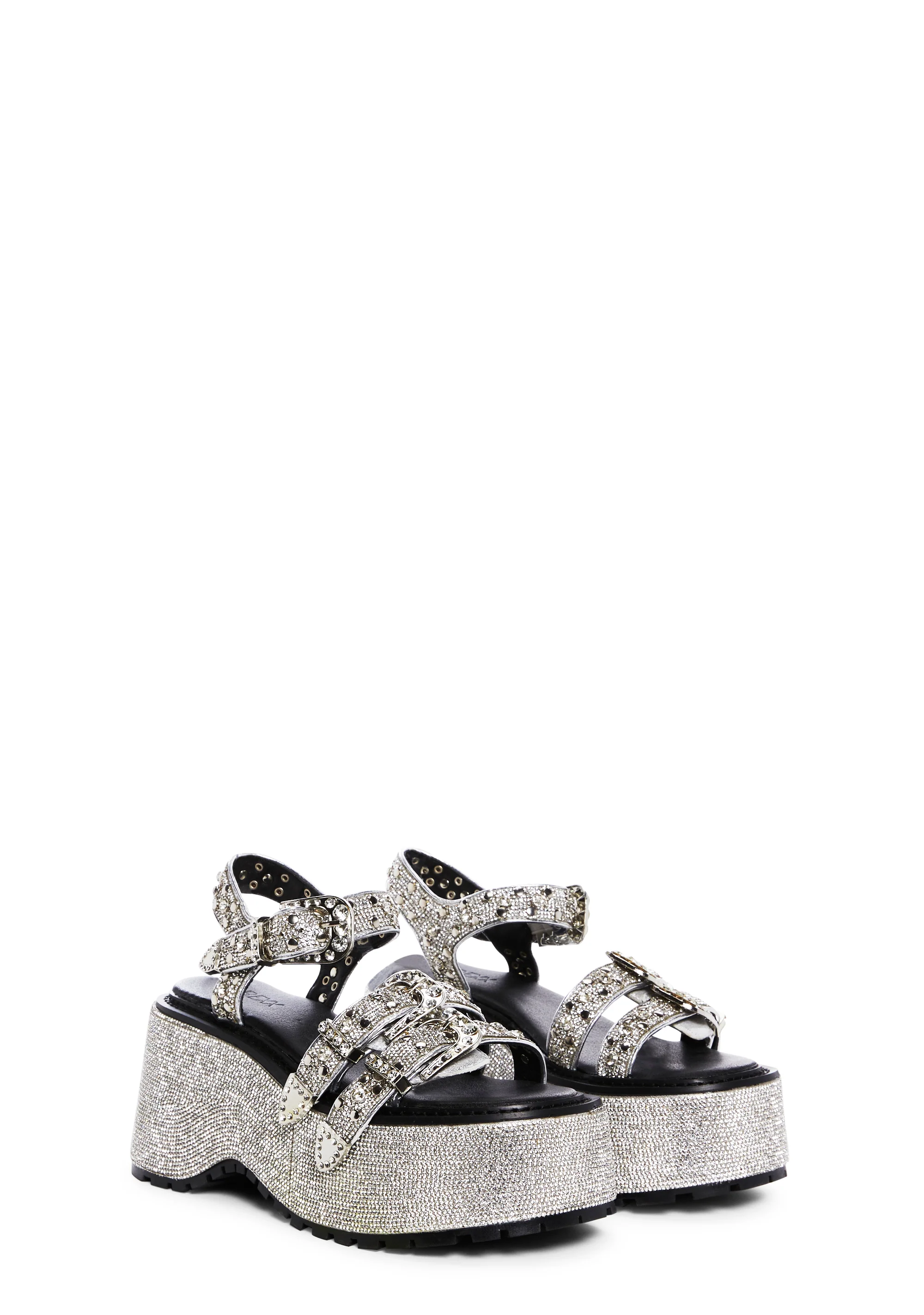 Radiant Western Platform Sandals - Image 3