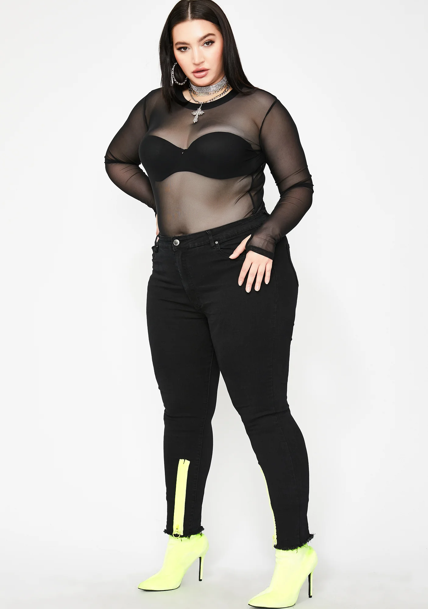 Radioactive Drip Skinny Jeans - Image 2