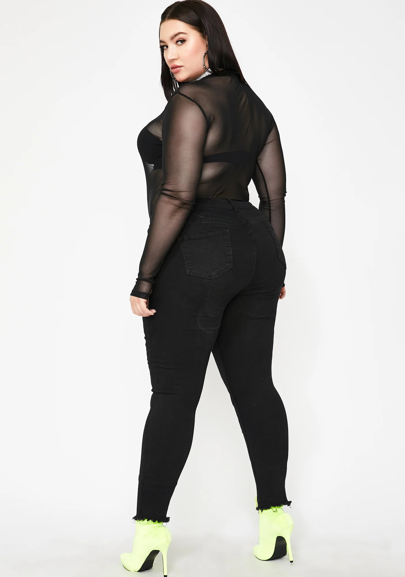 Radioactive Drip Skinny Jeans - Image 4