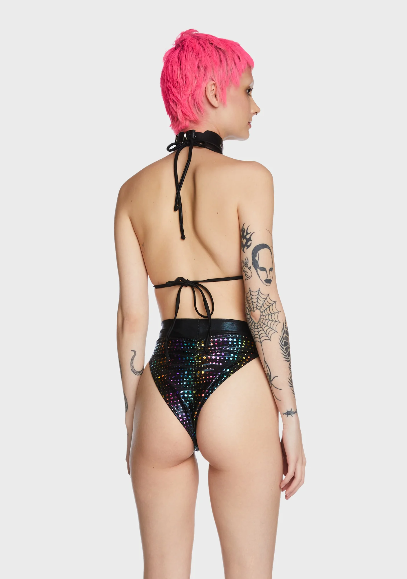 Rainbow Dot Bikini Top - Image 5