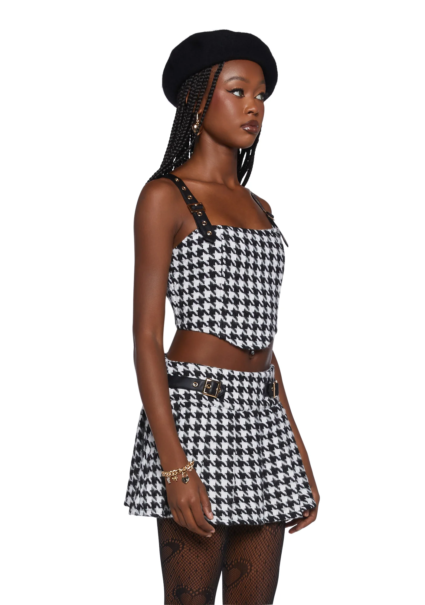 Reach The Top Cropped Corset - Image 3