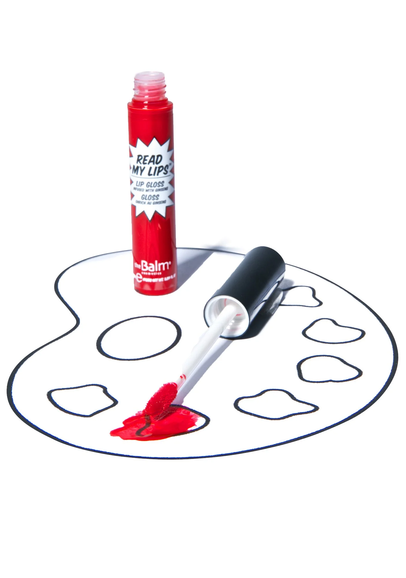 Read My Lips Lip-Gloss - Light Red - Image 6