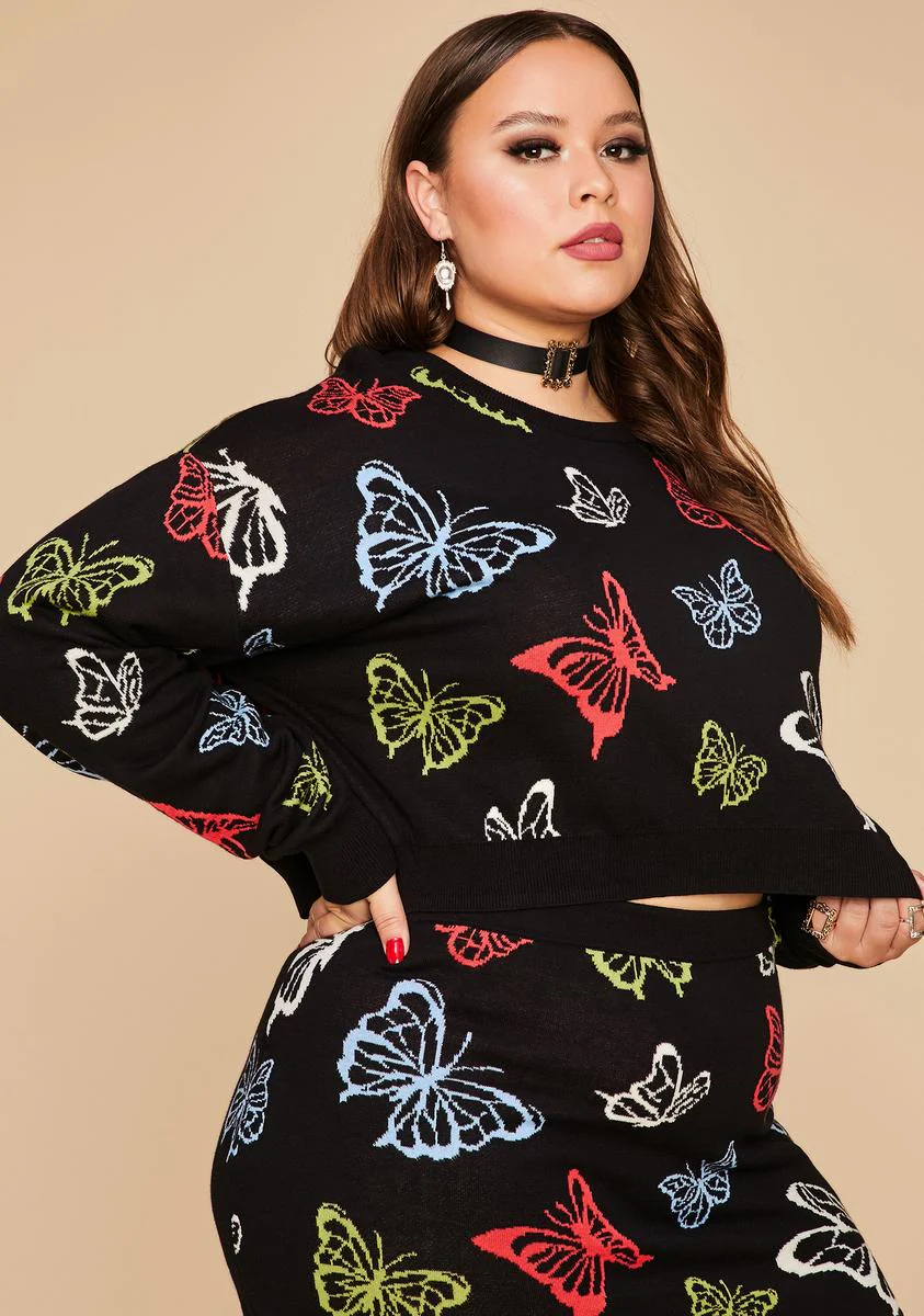 Real Magic Around Me Butterfly Sweater - Image 2