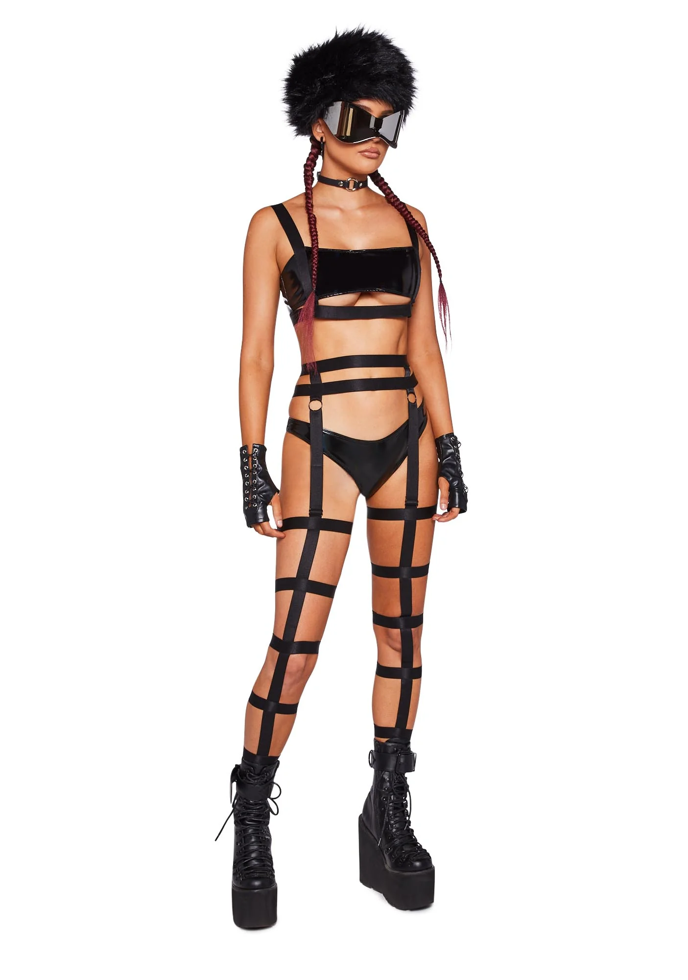 Realism Kink Strappy 3-Piece Set - Image 5