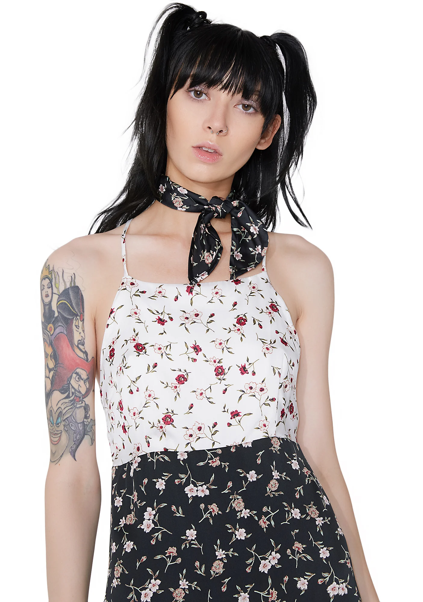 Reality Bites Mini Dress and Scarf - Image 2