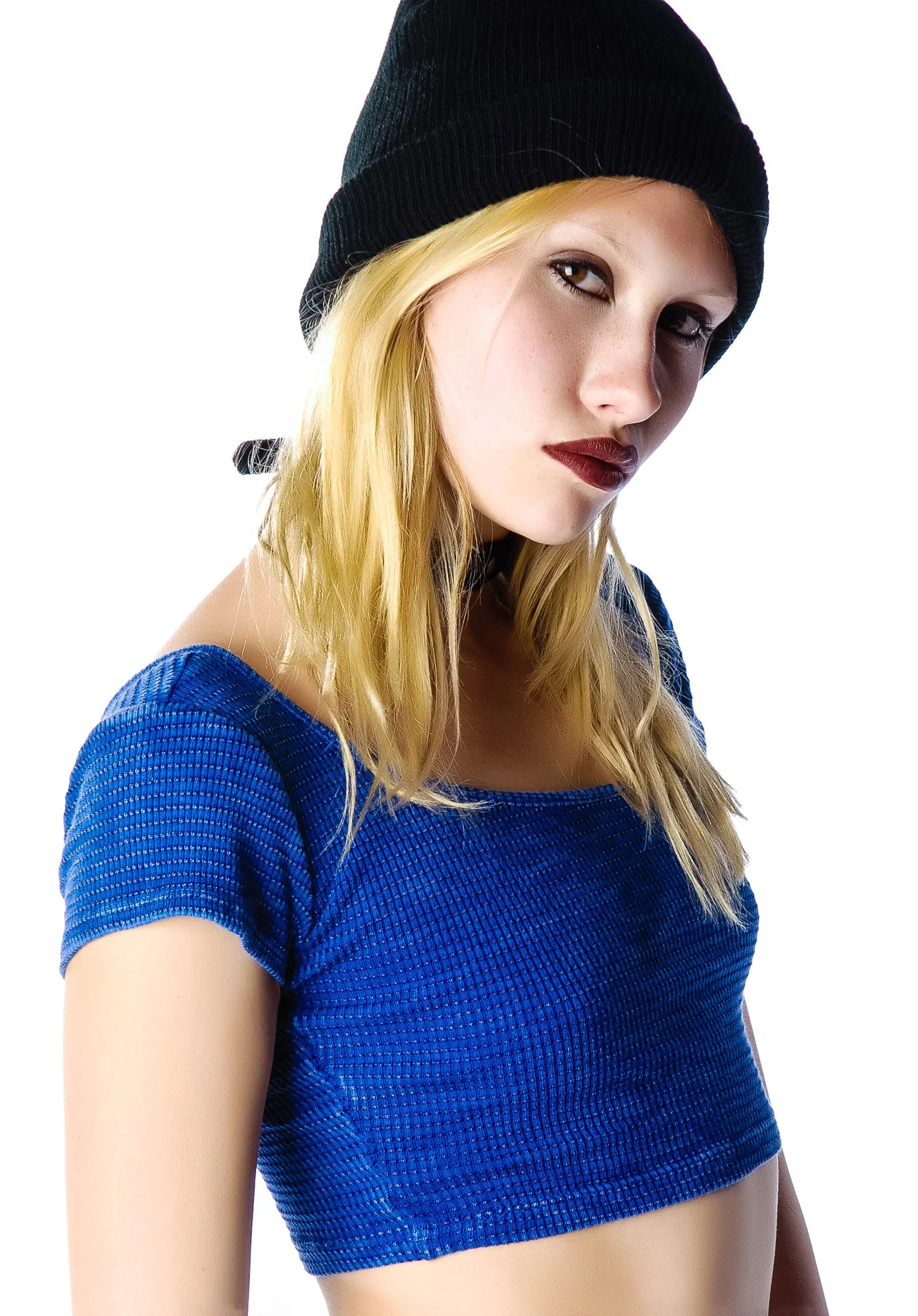 Reality Sux Crop Top - Gray - Image 4