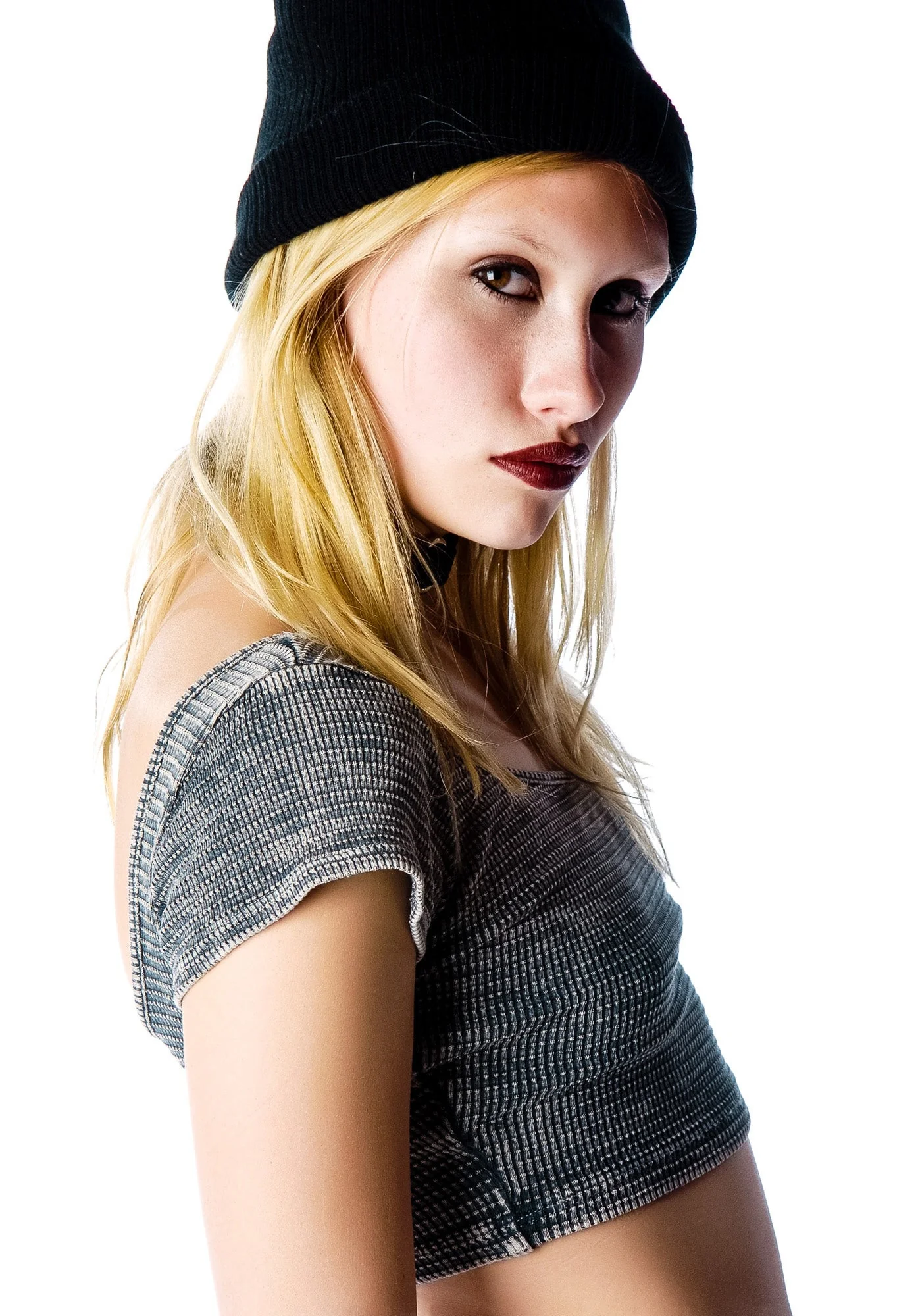 Reality Sux Crop Top - Gray - Image 7