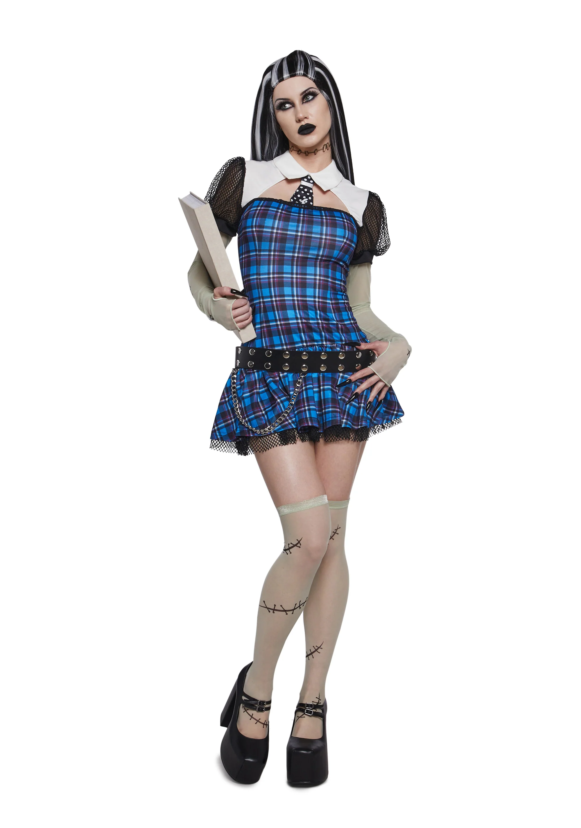 Reanimated Doll Costume And Wig Set - Image 2