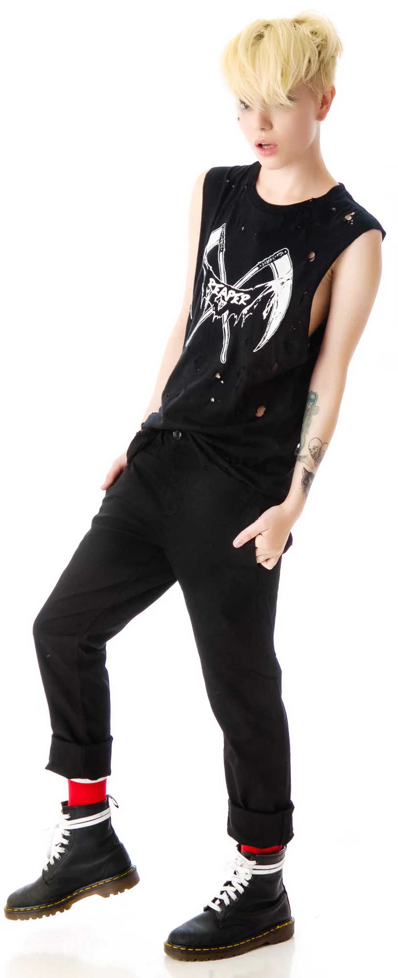 Reaper Destroyed Muscle Tank - Image 3