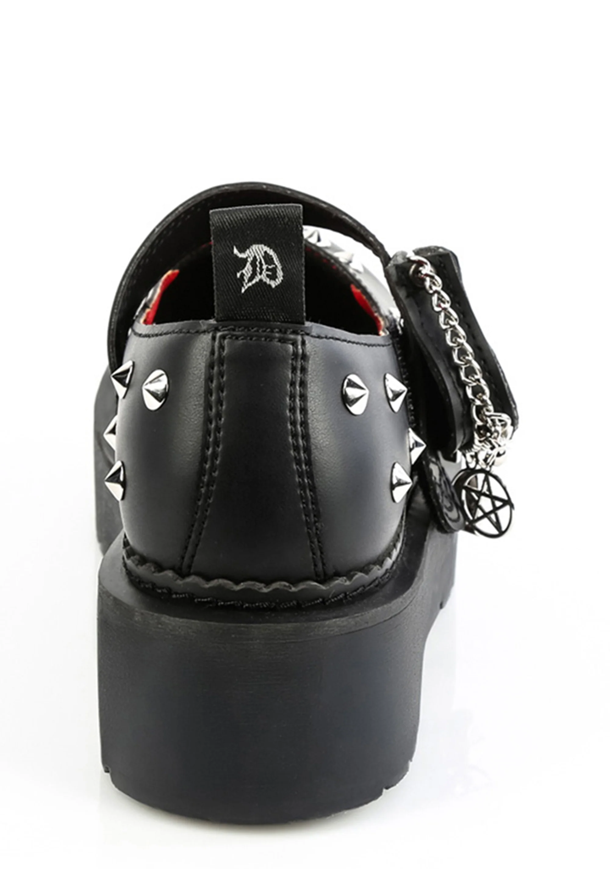 Rebel-01 Platform Studded Mary Janes - Image 4