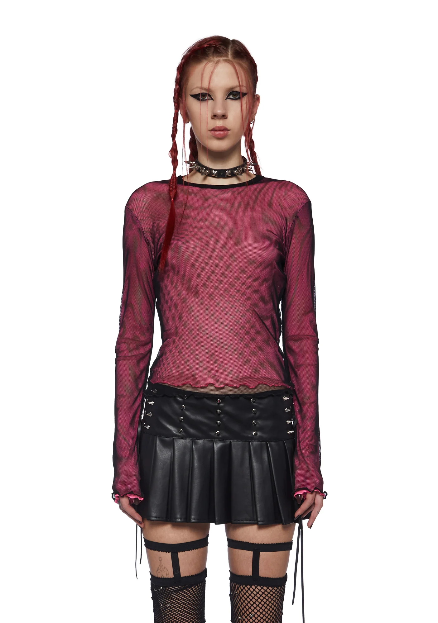 Rebel Calling Long Sleeve Top - Pink