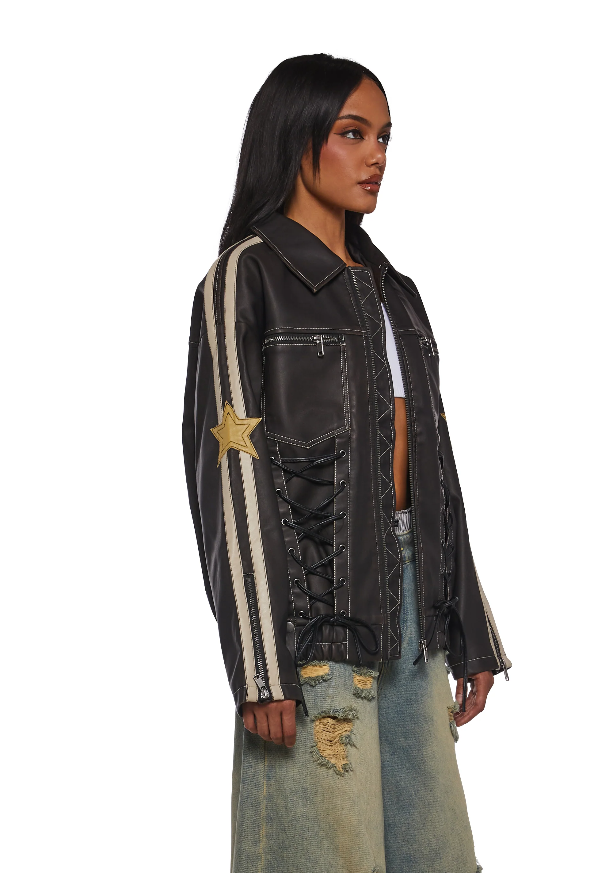 Rebel Paradise Moto Jacket - Image 3