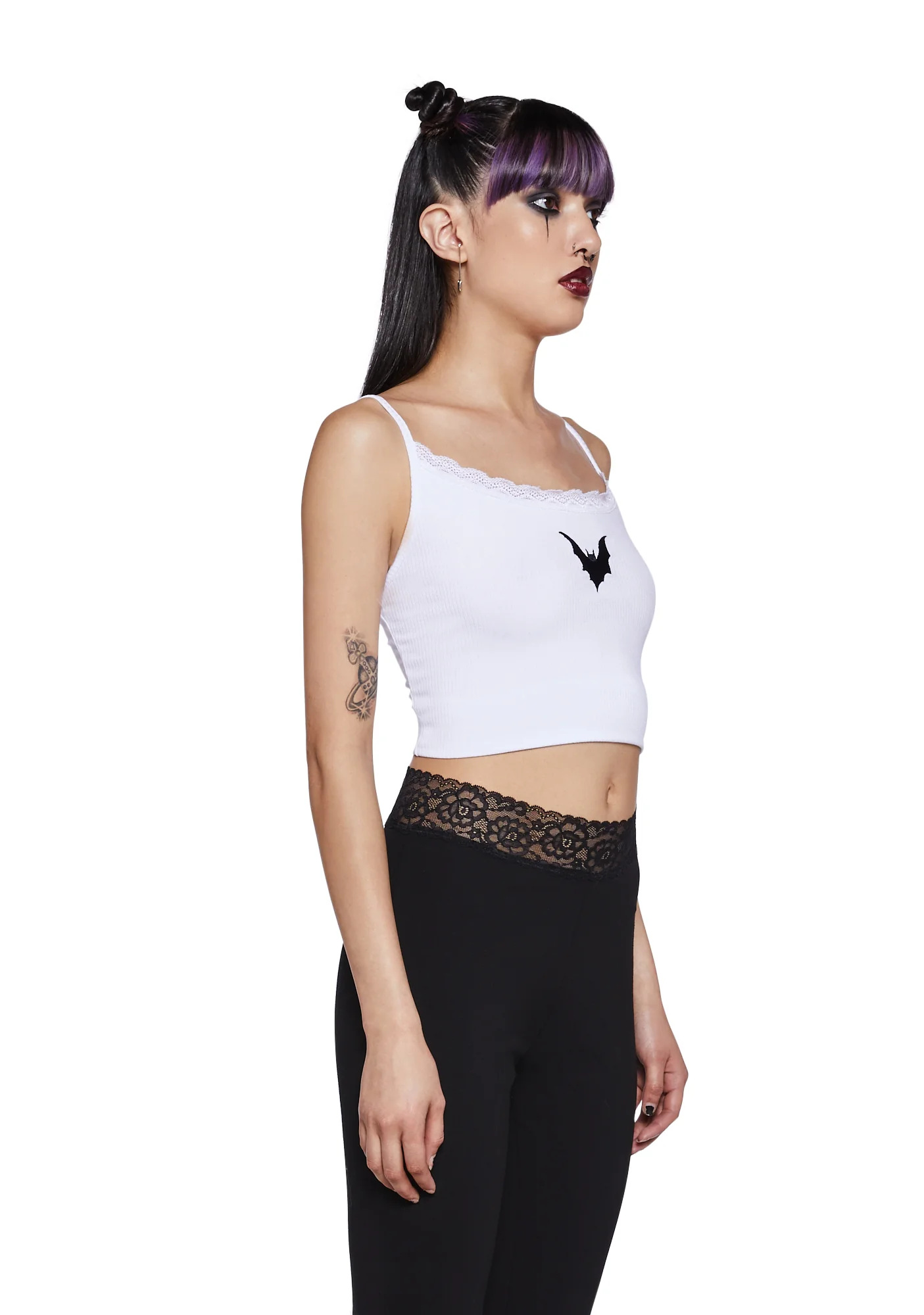 Reckless Type Cami Tank - White - Image 3