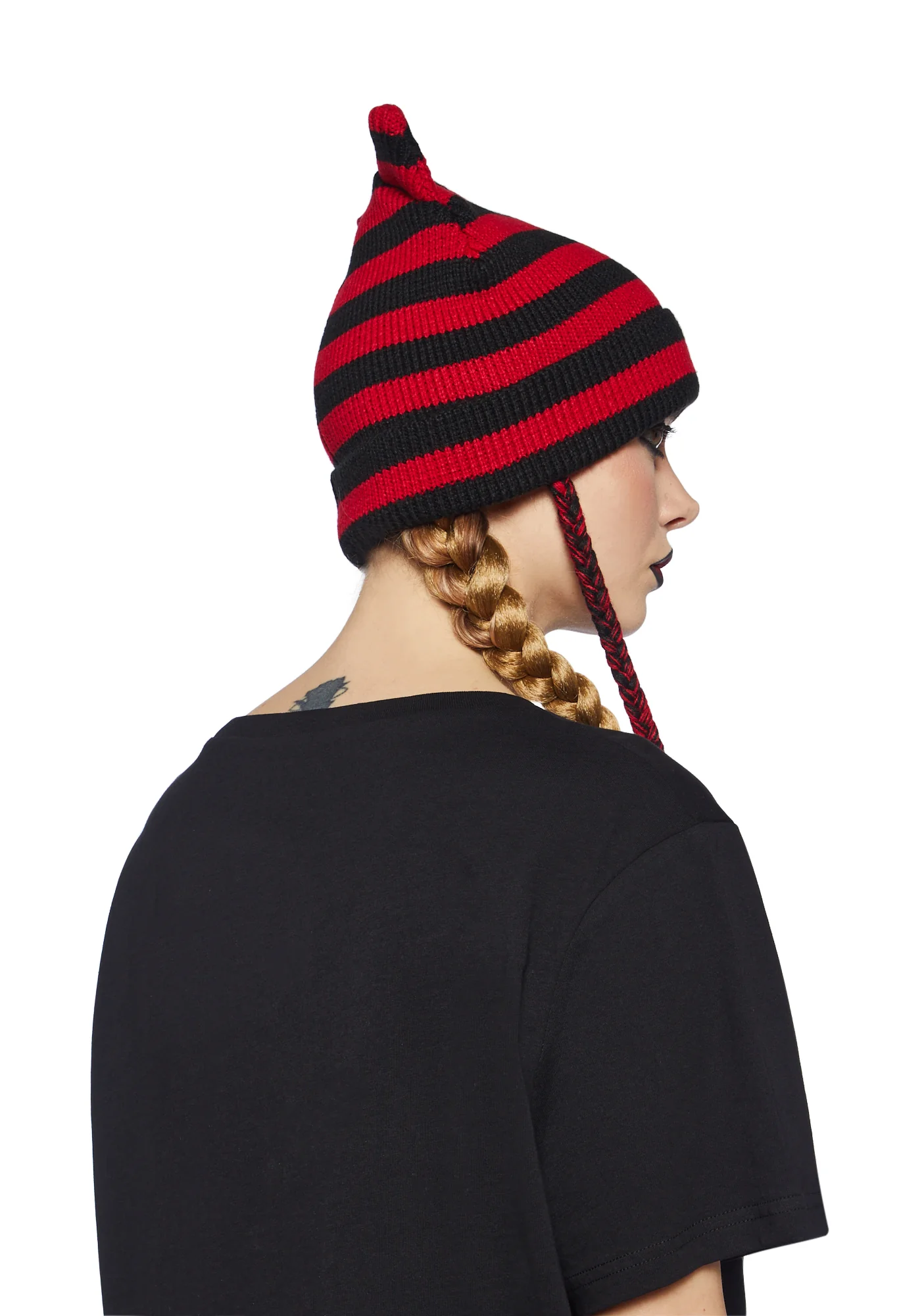 Cat Be Serious Knit Beanie - Image 3