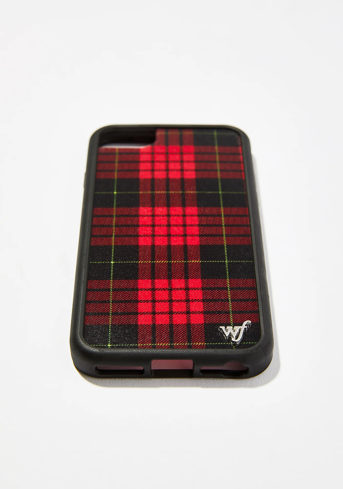 Red Plaid iPhone Case - Image 3