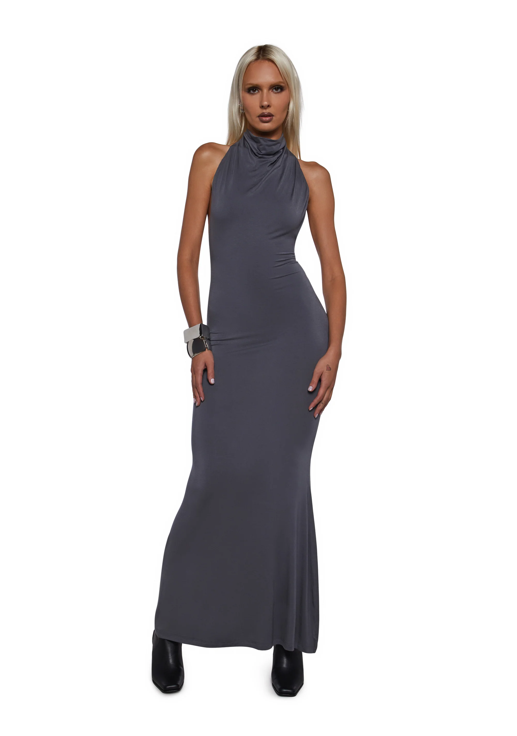 Ego Cowl Maxi Dress - Image 5