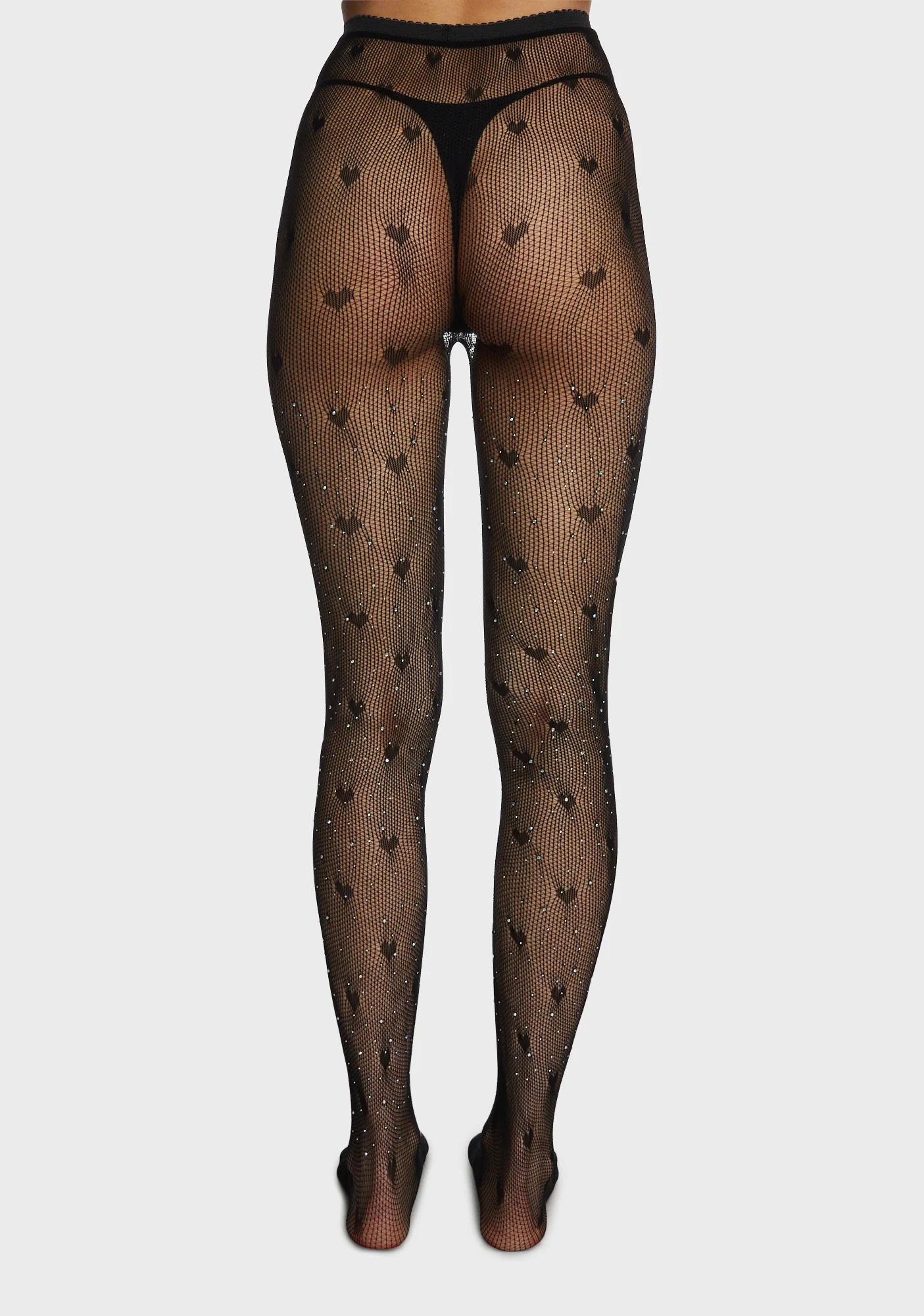 Rekindled Heart Glitter Tights - Image 3