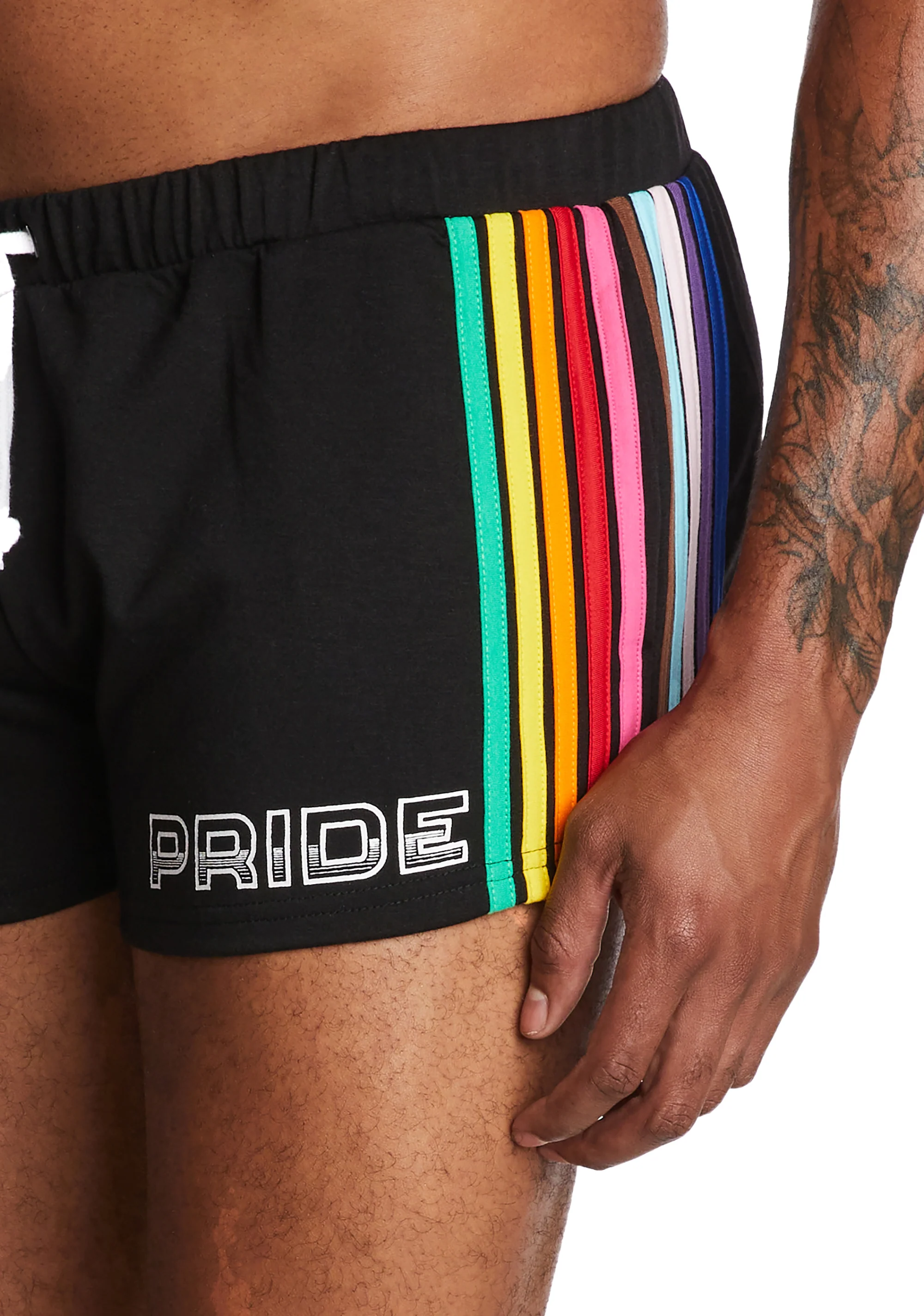 Retro Lovin' Unisex Mini Shorts - Image 3