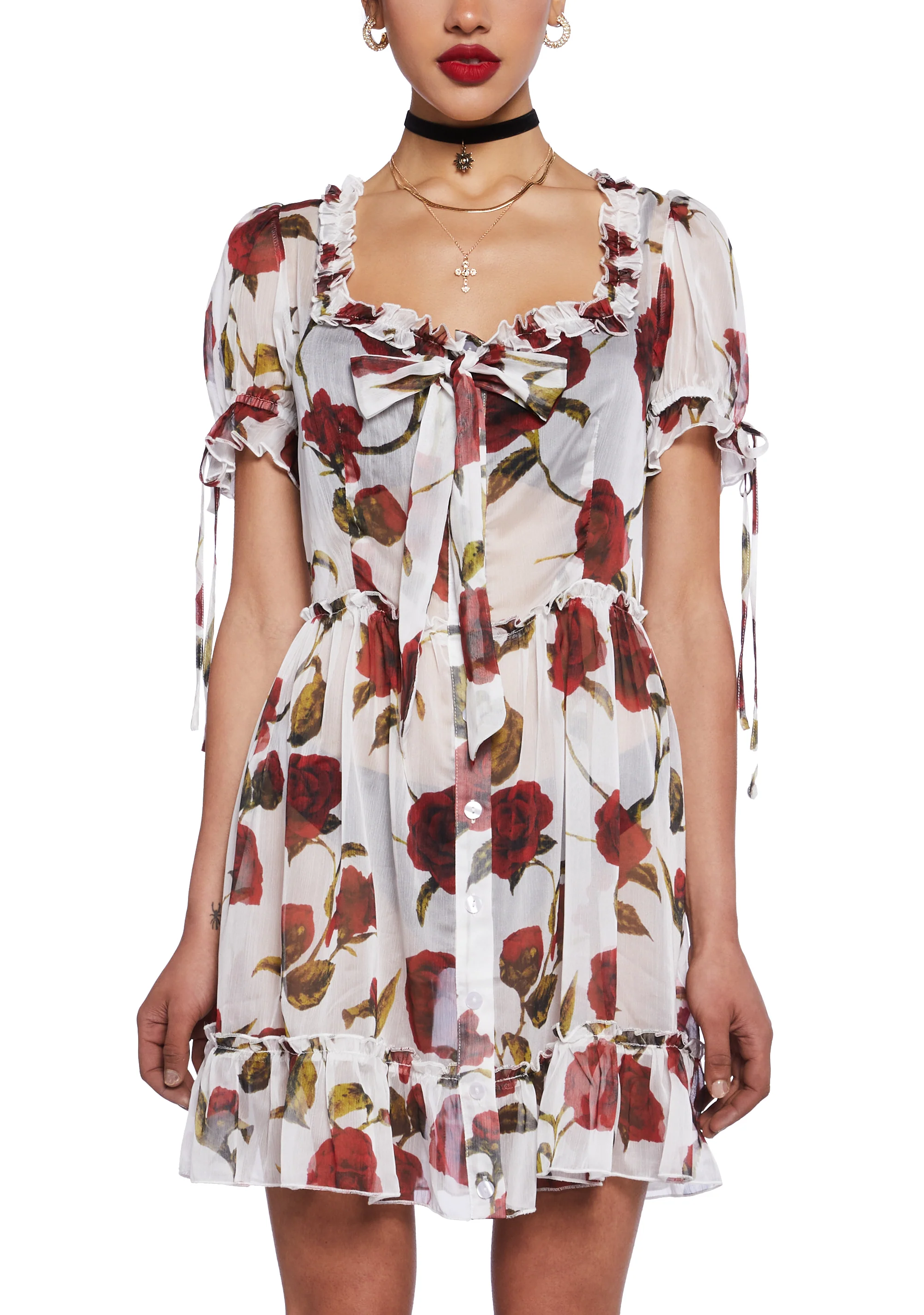 Return To Me Babydoll Dress - Image 5