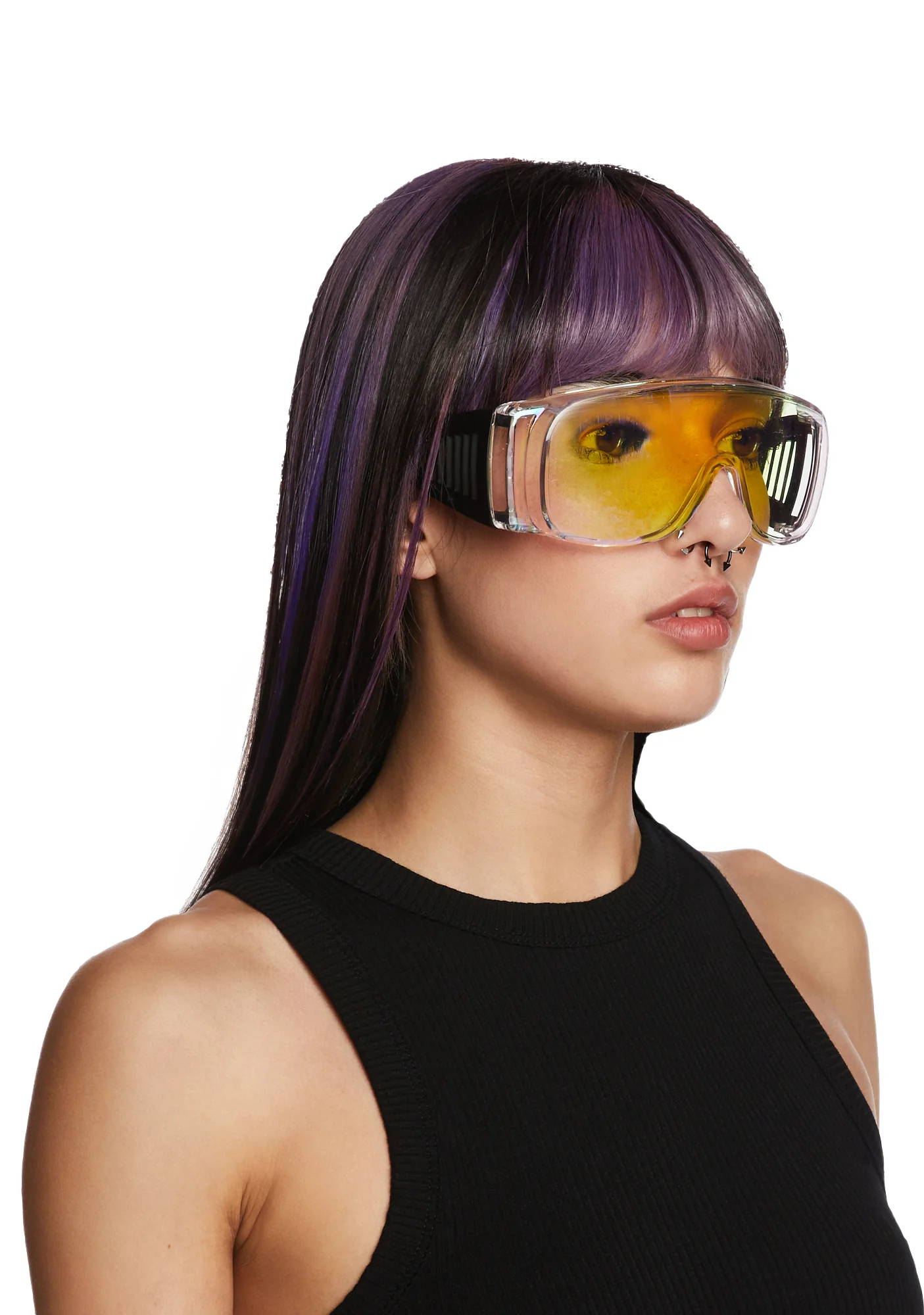 Revo Shield Sunglasses - Clear - Image 2
