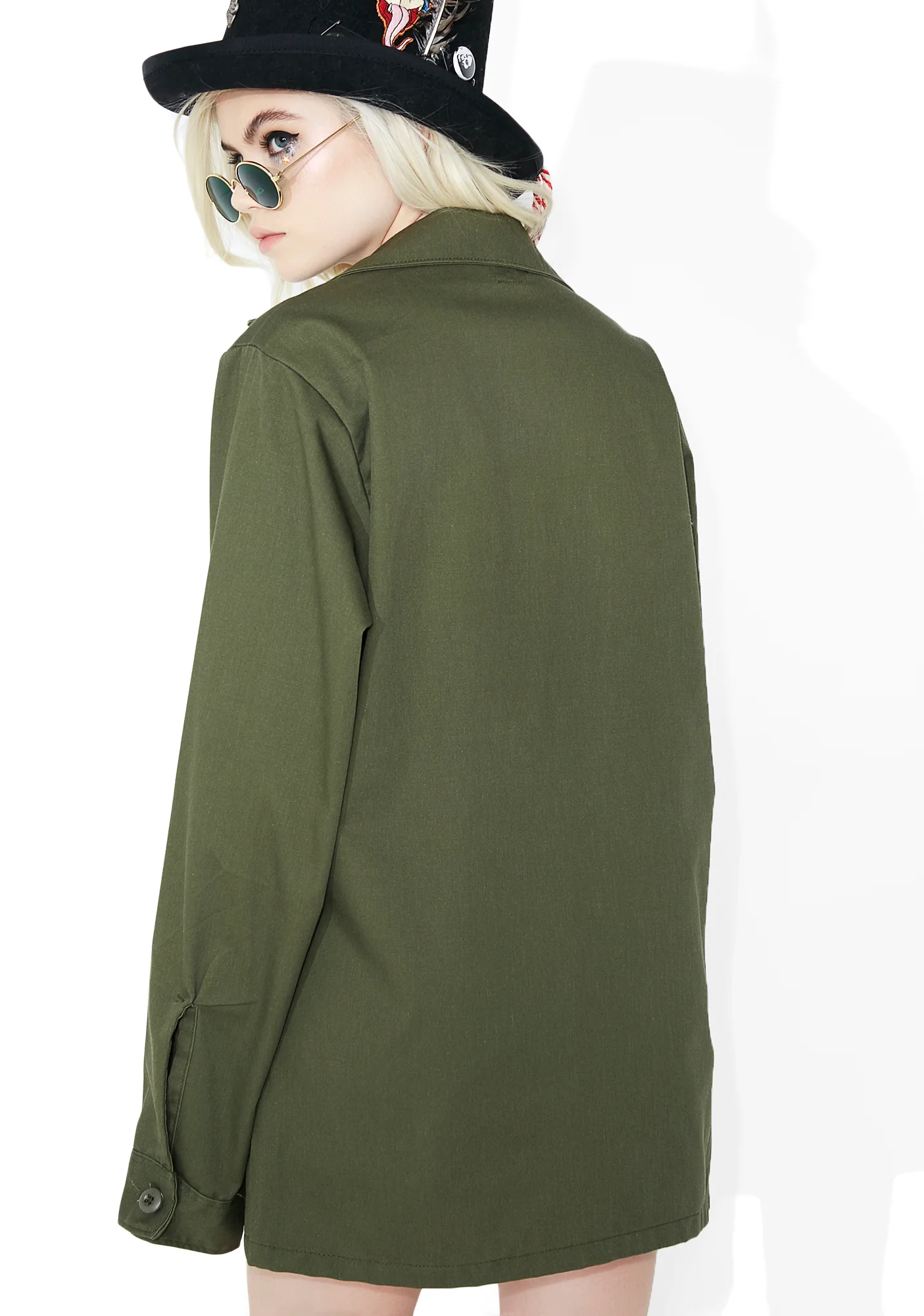 Reworked Rainbow Star Military Jacket - Image 3