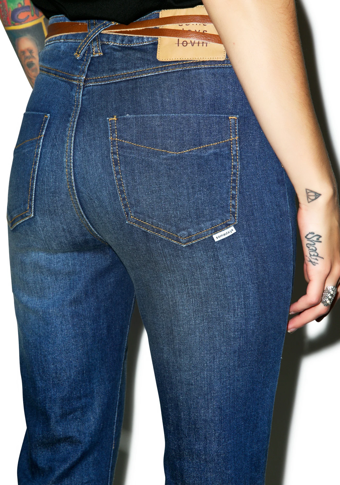 Rex Stretch Denim Flares - Image 5