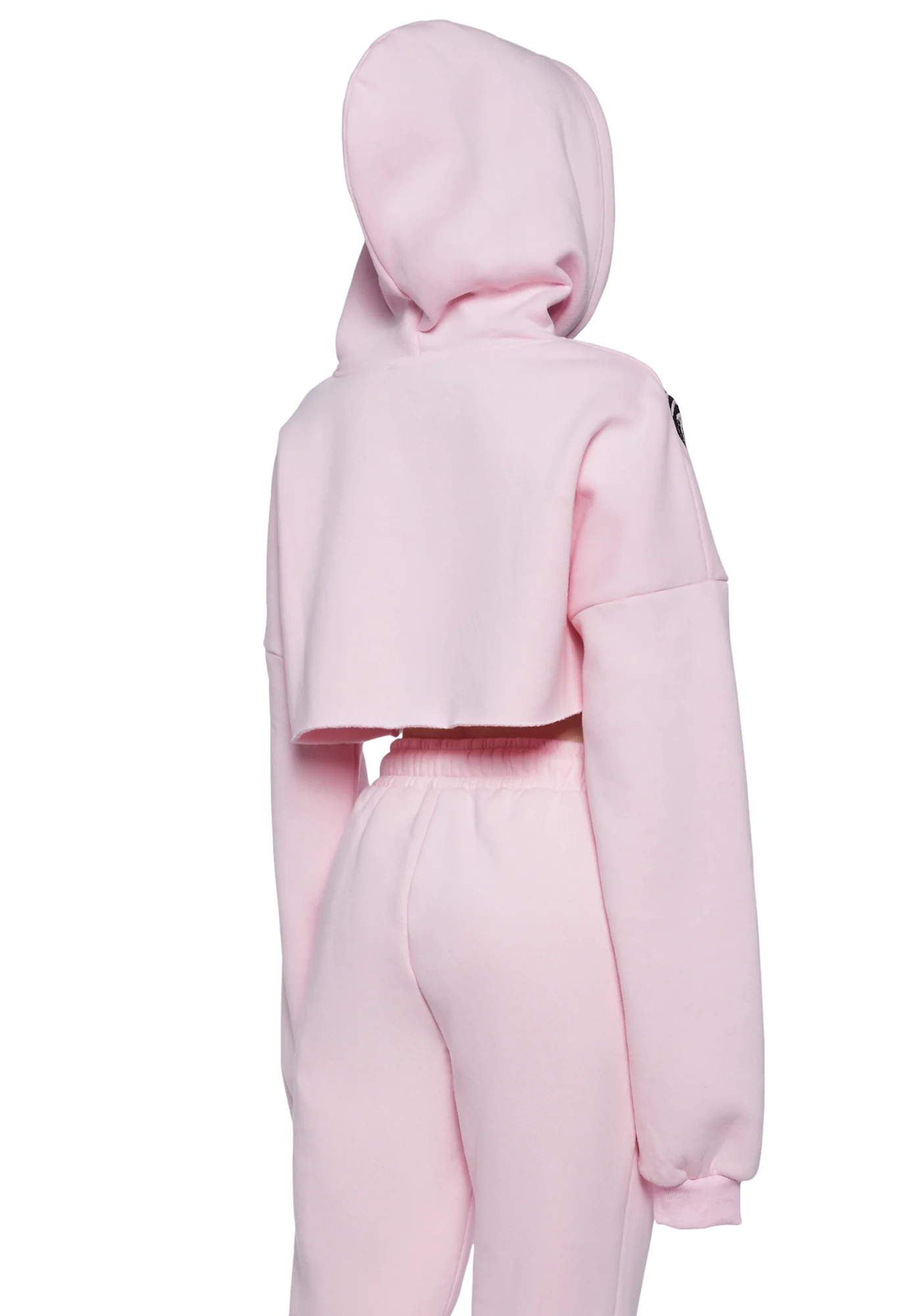 Rib By Rib Cropped Hoodie - Image 4
