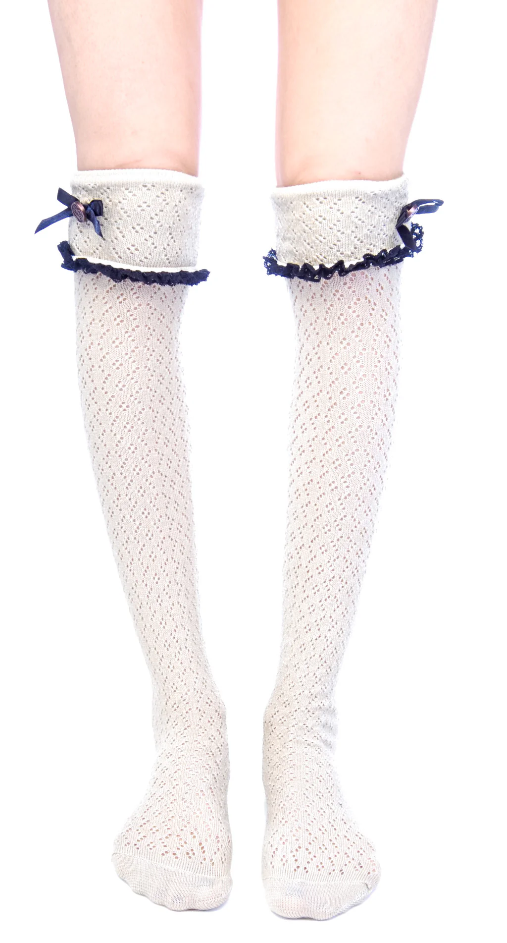 Ribbon Knee High Socks - Image 10