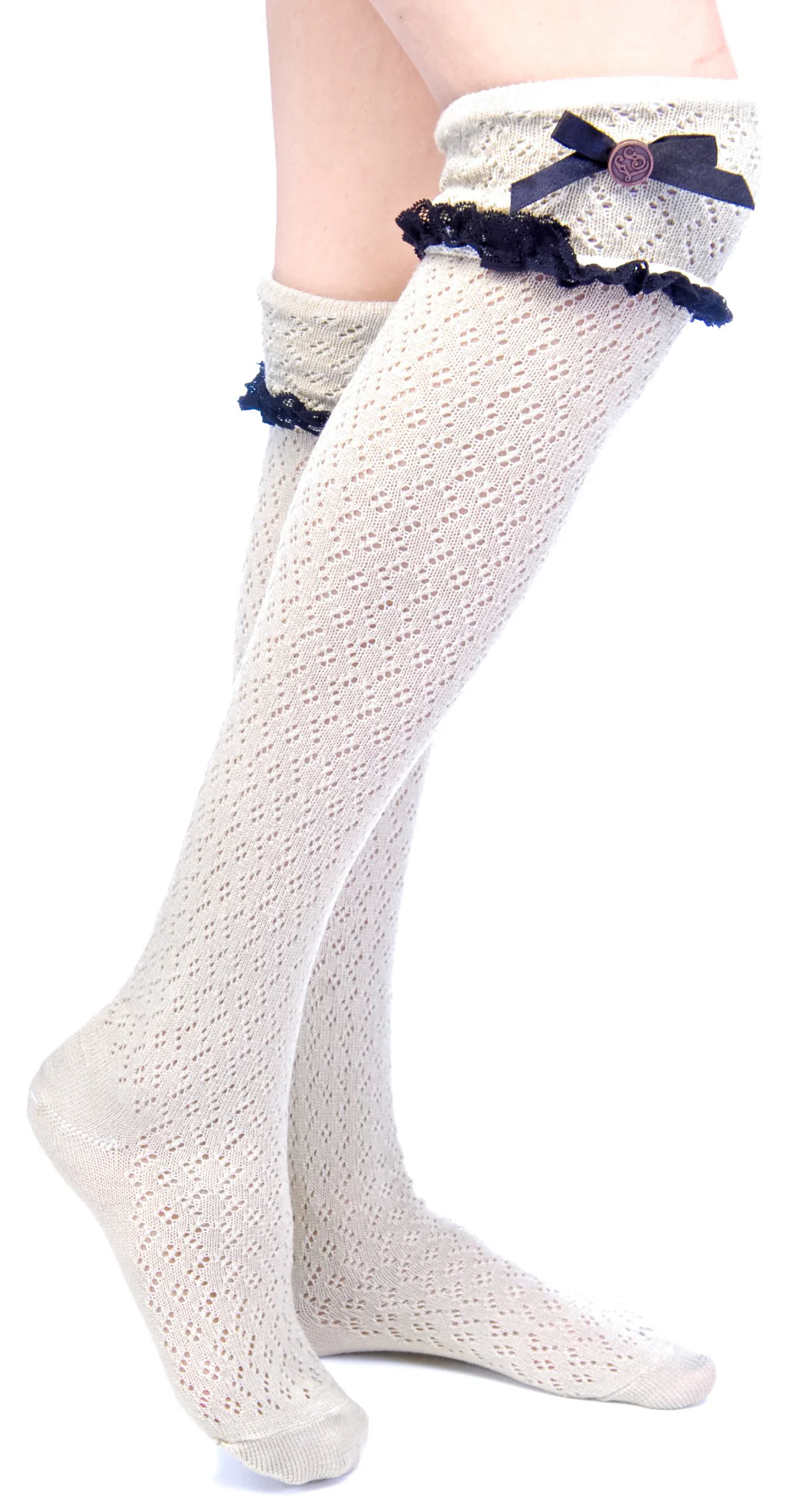 Ribbon Knee High Socks - Image 7