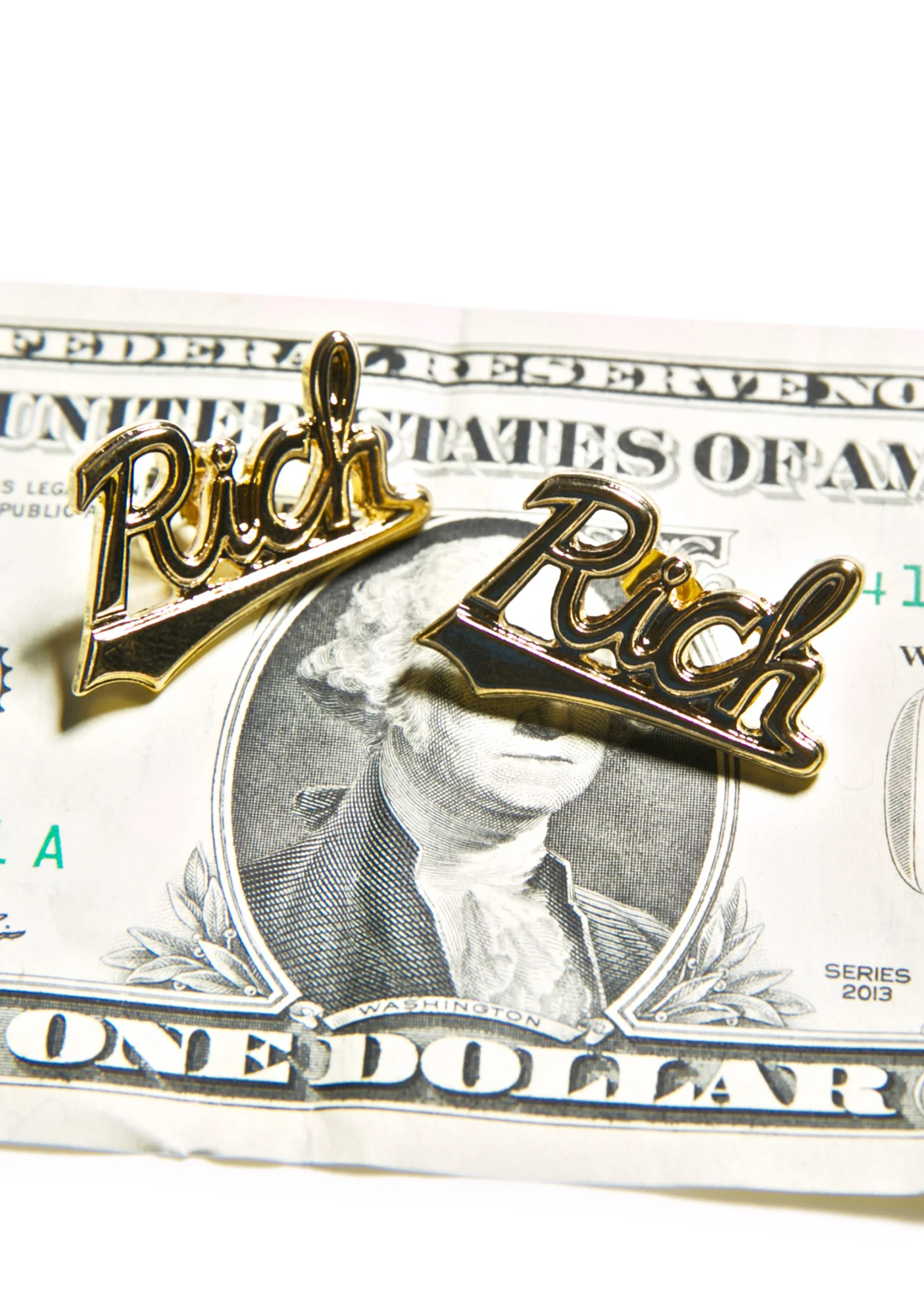 Rich Stud Earrings - Image 2