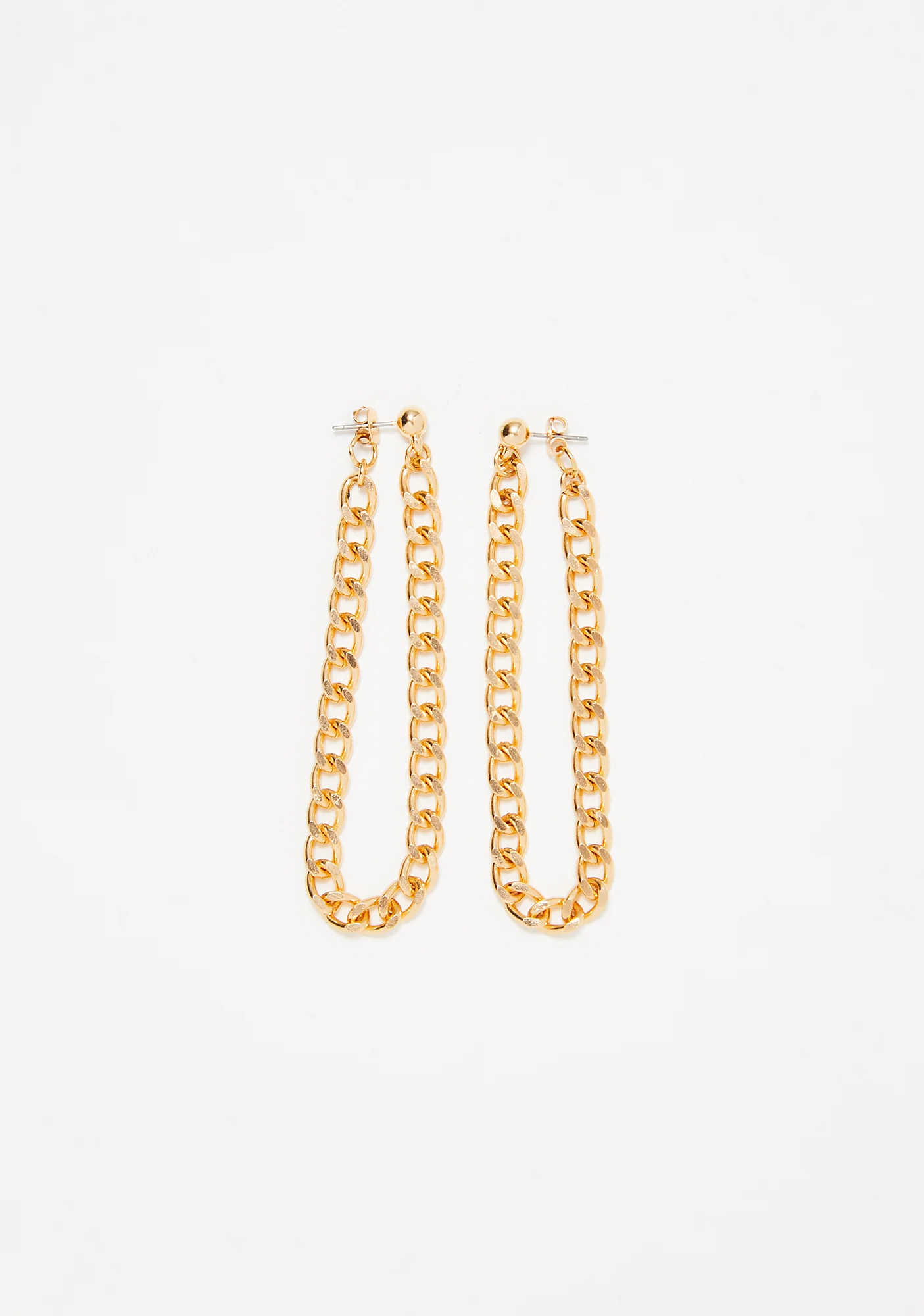 Richer Than You Chain Earrings - Image 2