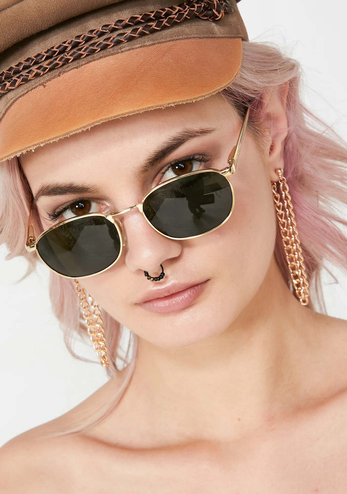 Richer Than You Chain Earrings - Image 3