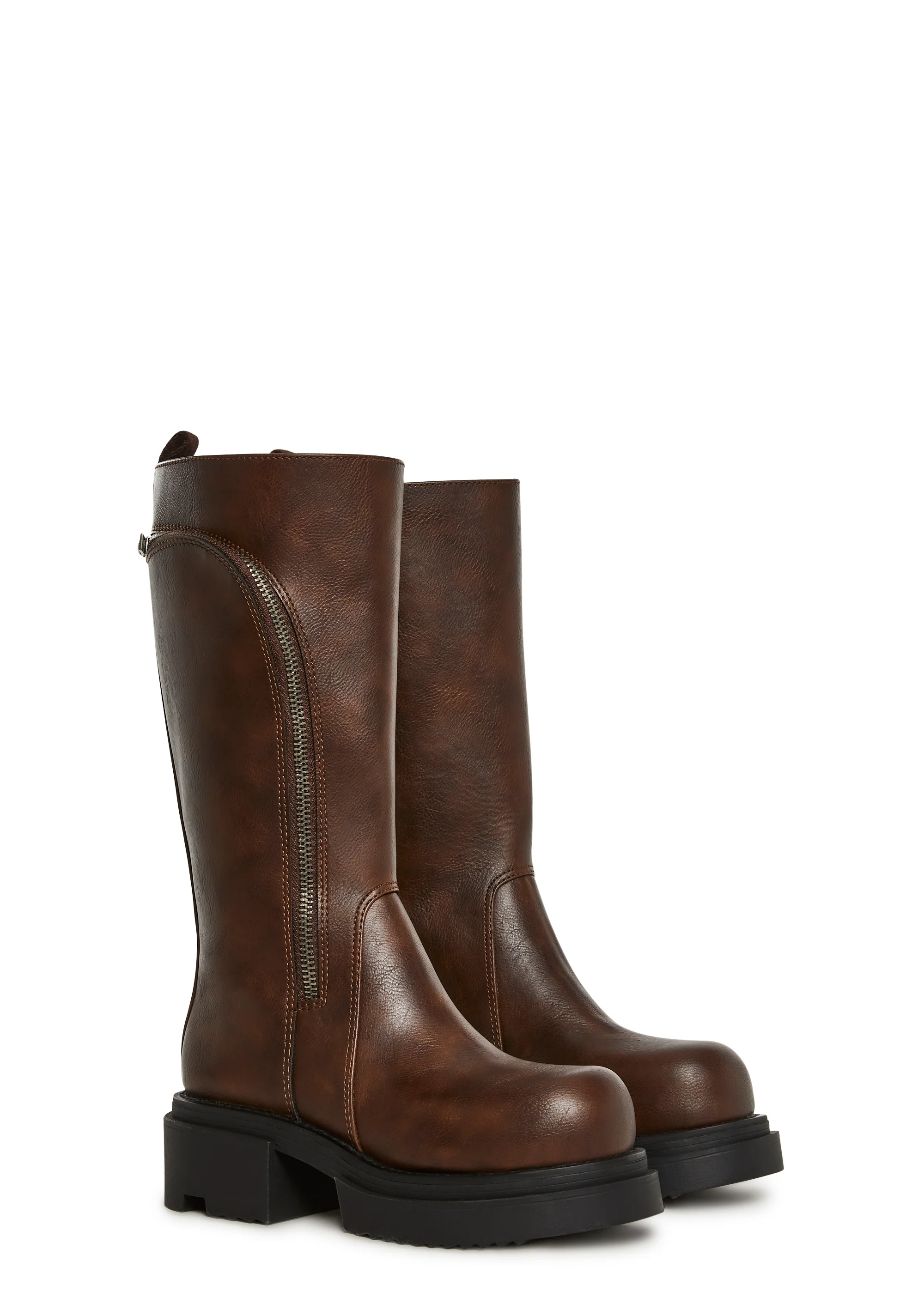 Small Town Girl Pocket Boots - Brown - Image 3