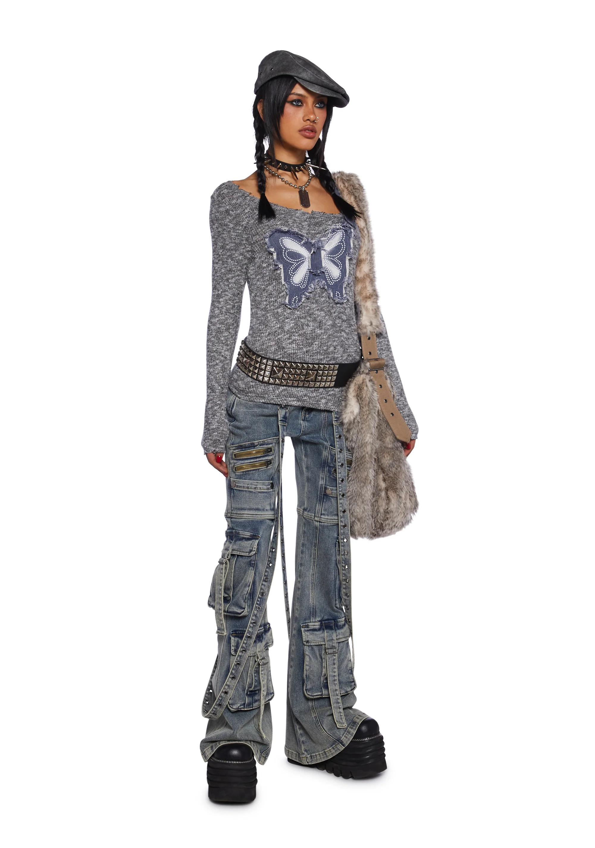 Right Profile Long Sleeve Top - Image 2