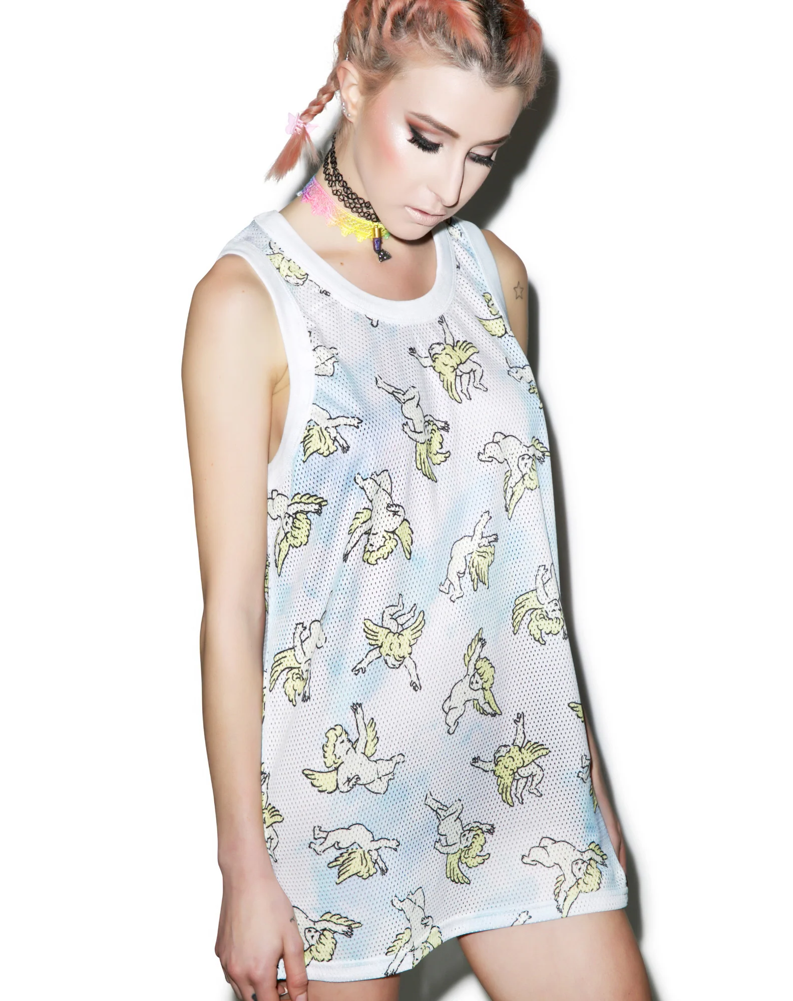 Risen Sky Mesh Tank - Image 2