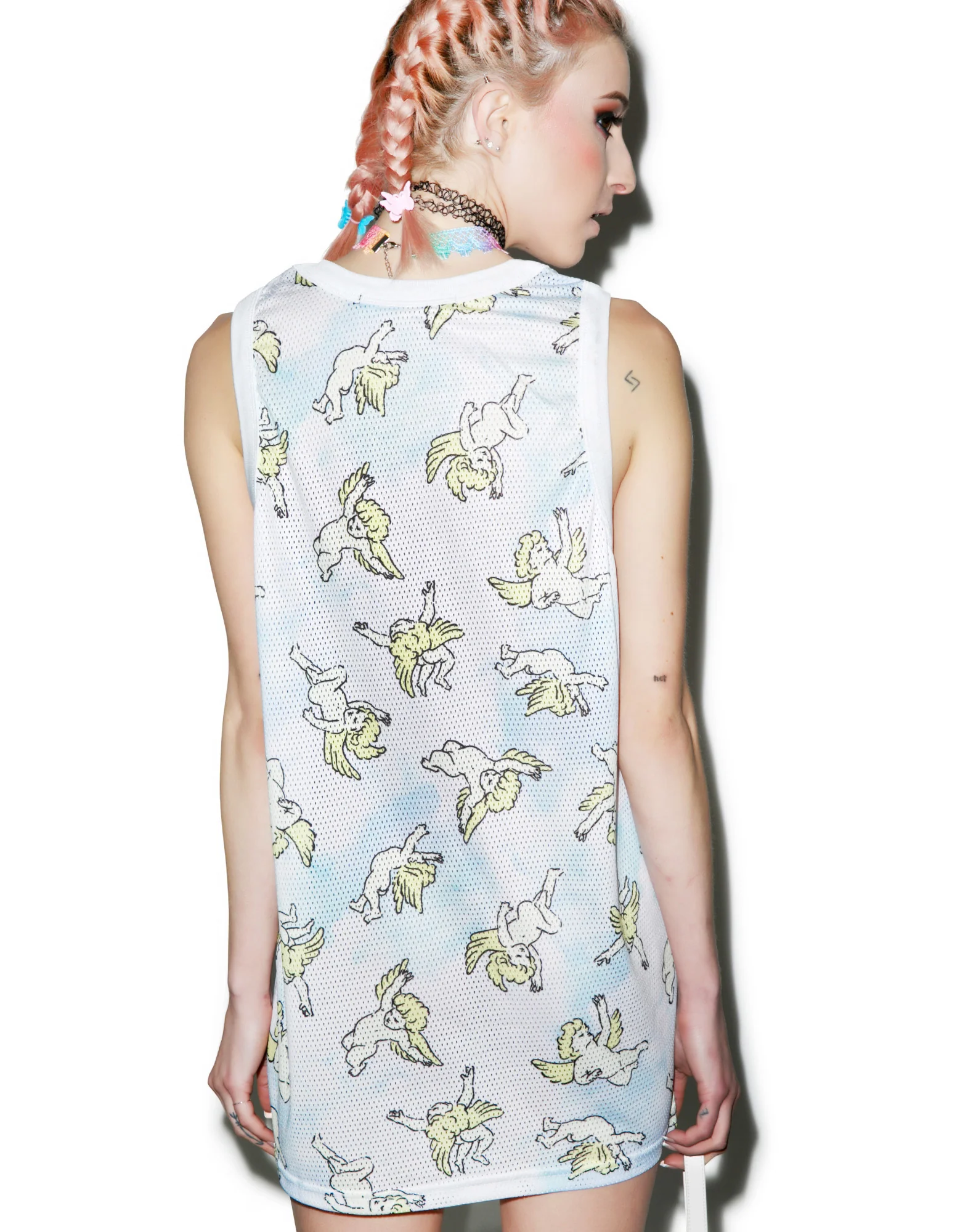 Risen Sky Mesh Tank - Image 5