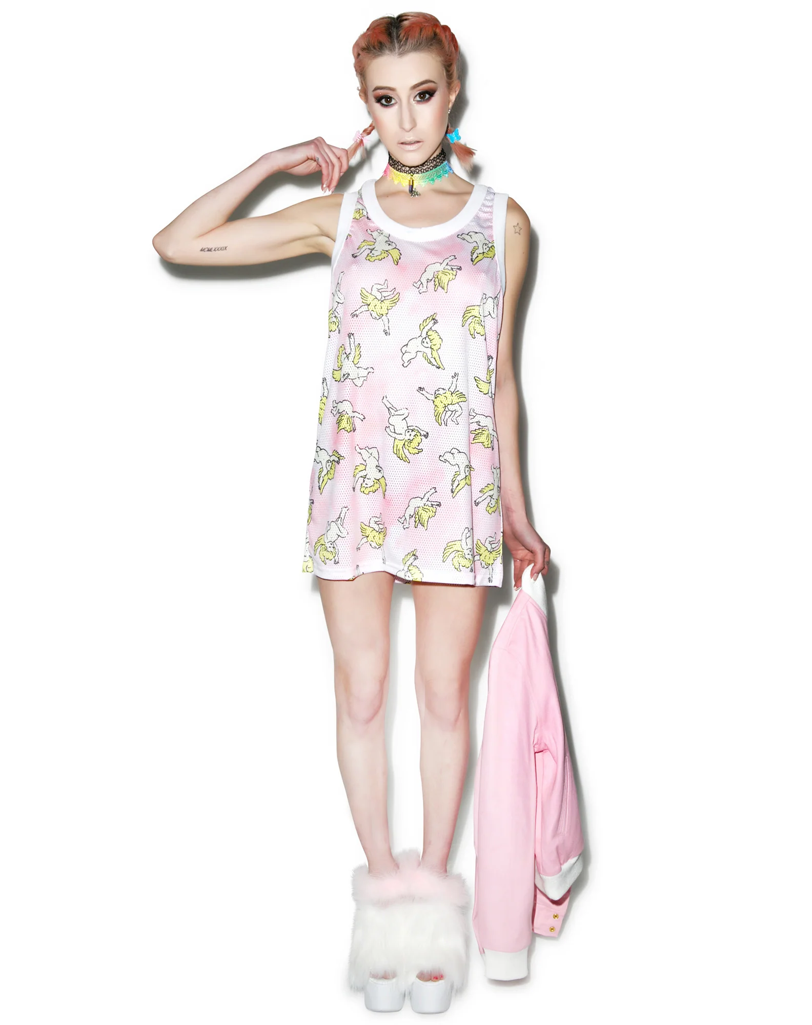 Risen Sky Mesh Tank - Image 7