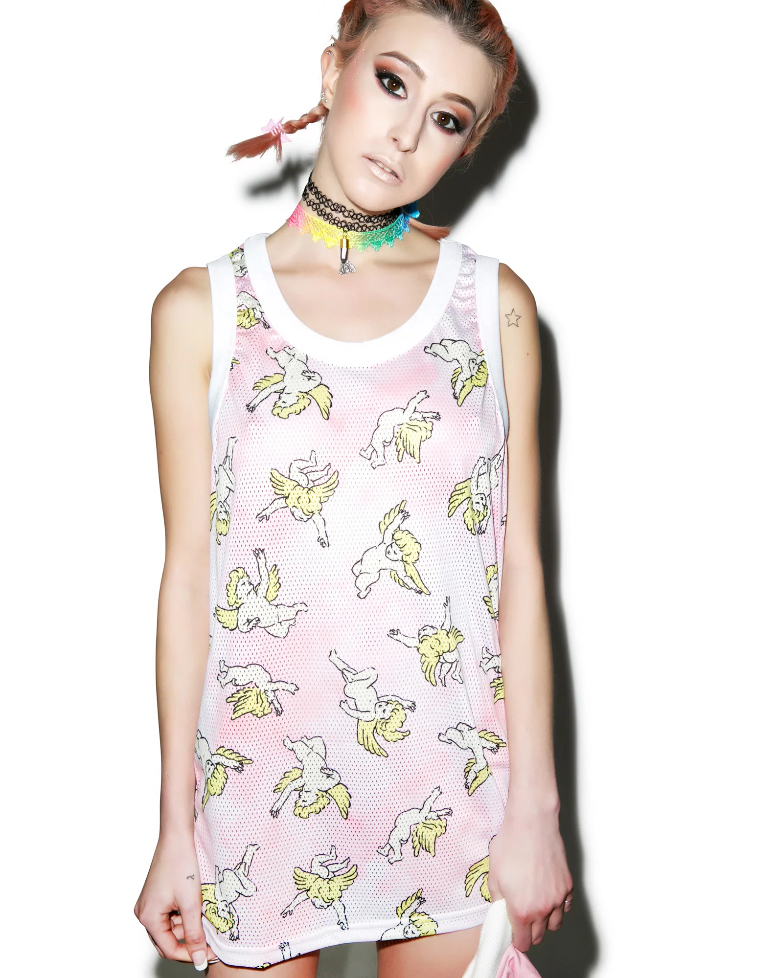 Risen Sky Mesh Tank - Image 9