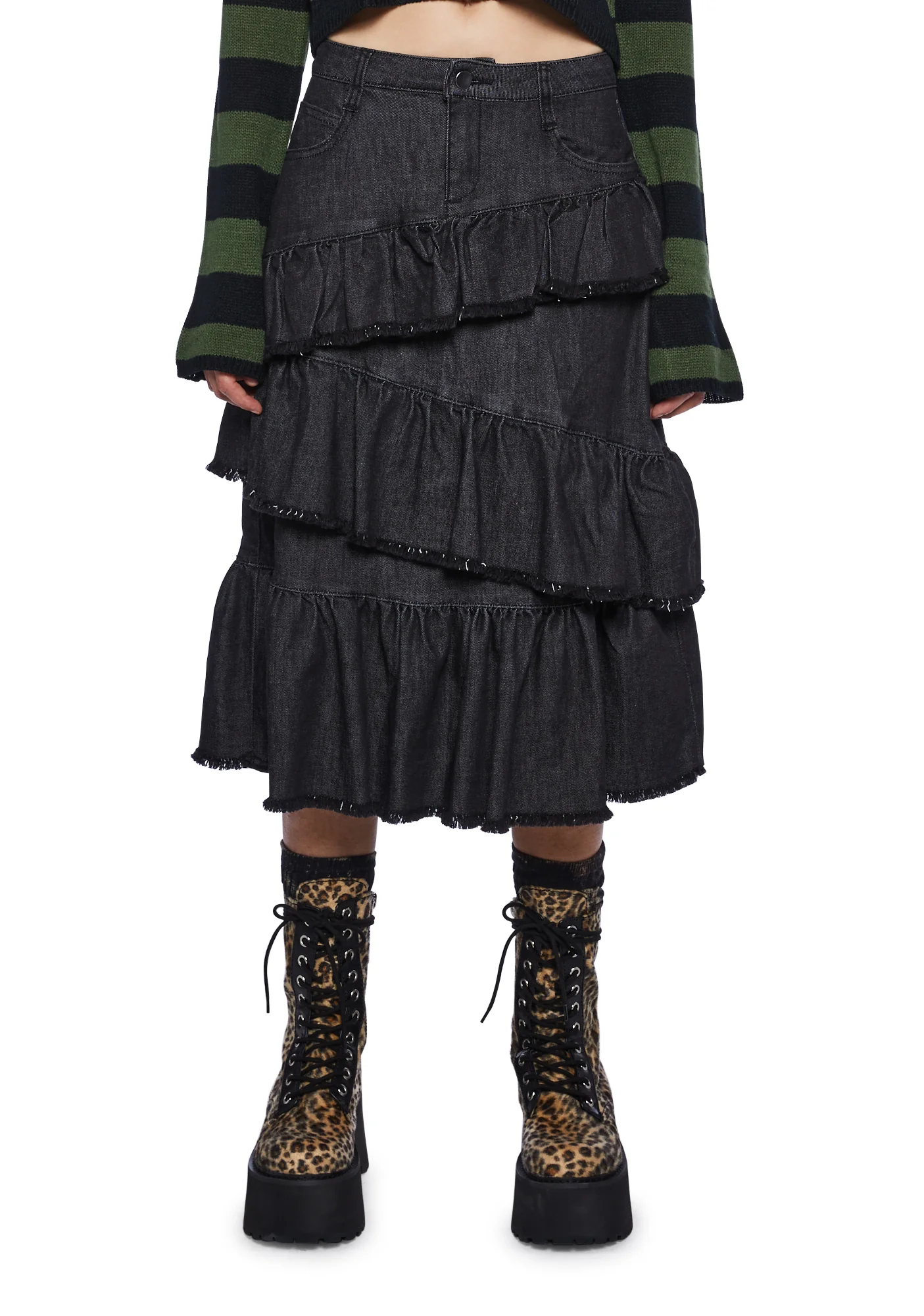 Rising Renegade Midi Skirt