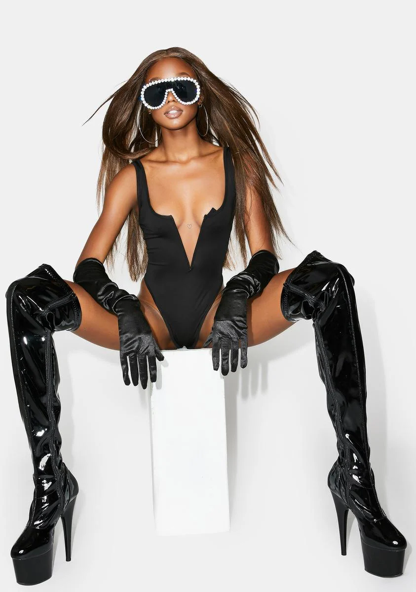 Risque Business Plunge Bodysuit - Image 3