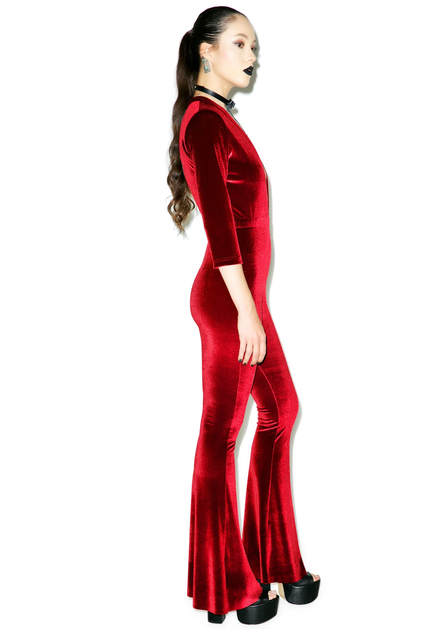 Ritchie Velvet Jumpsuit - Image 5