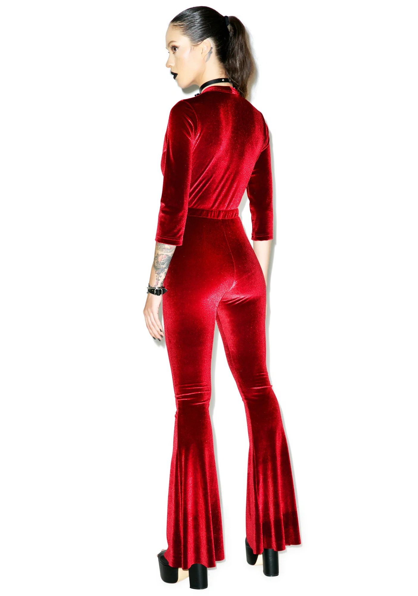 Ritchie Velvet Jumpsuit - Image 6
