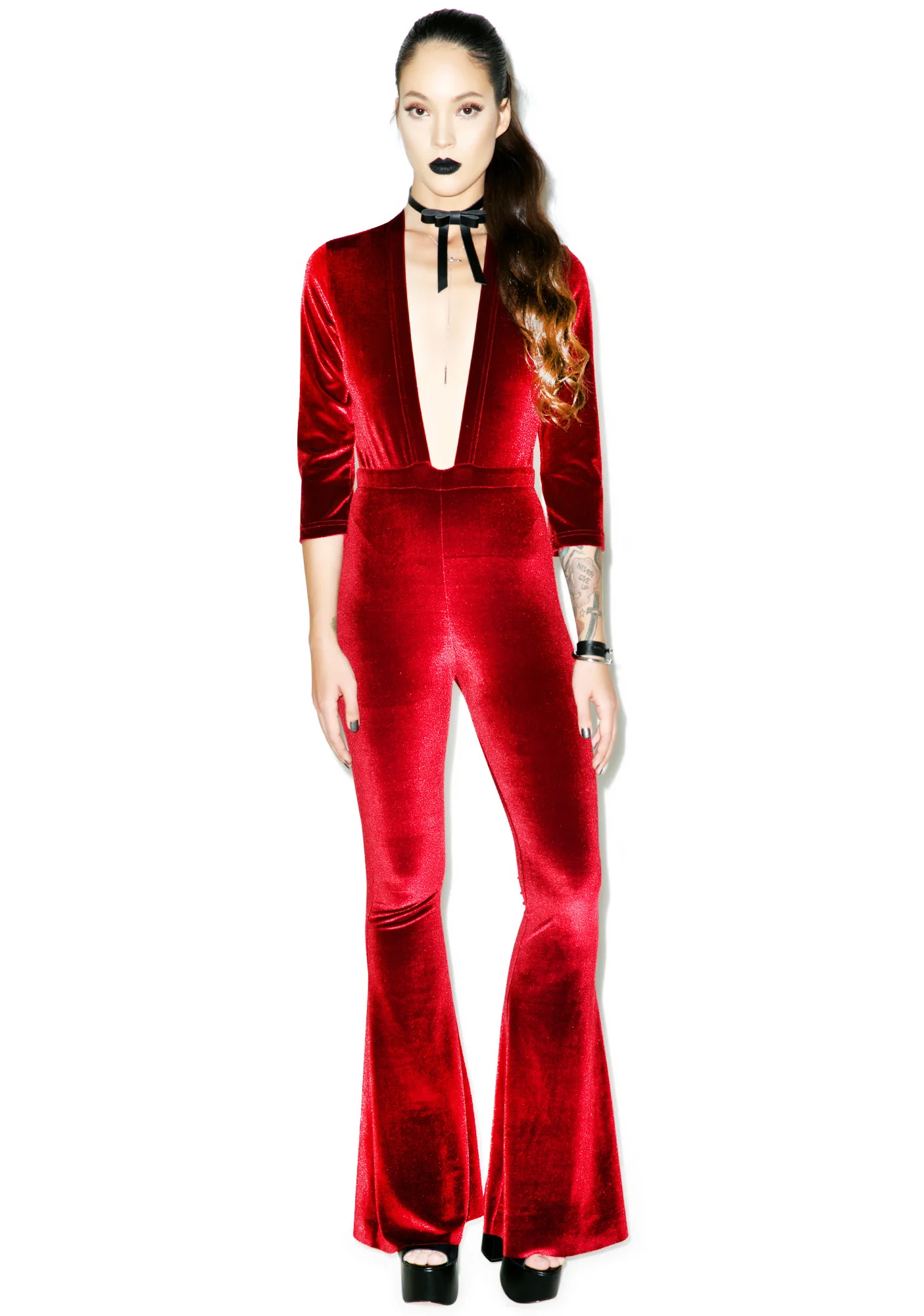 Ritchie Velvet Jumpsuit - Image 7