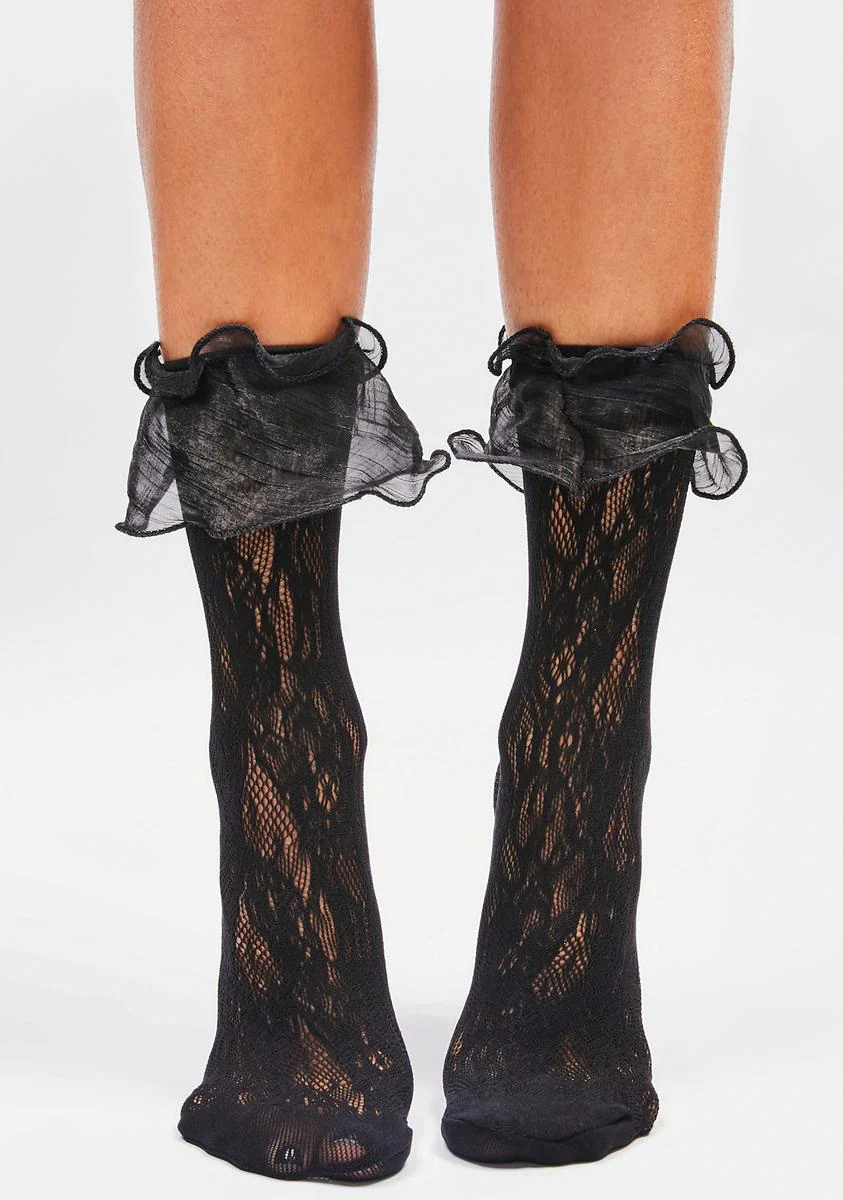 Rock My Socks Off Lace Socks - Image 2
